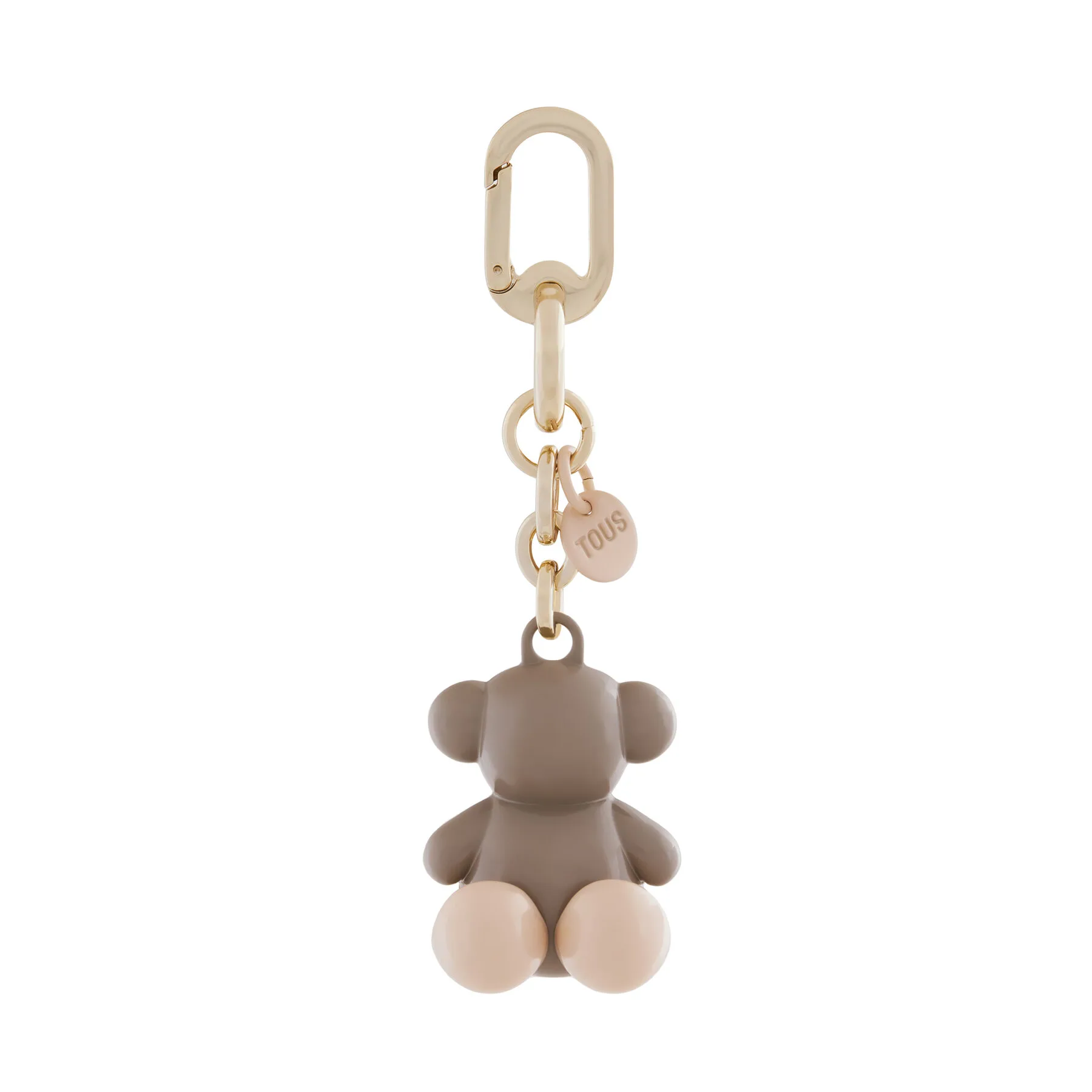 Ключодържател TOUS Metal Bold Bear сив – Ключодържатели