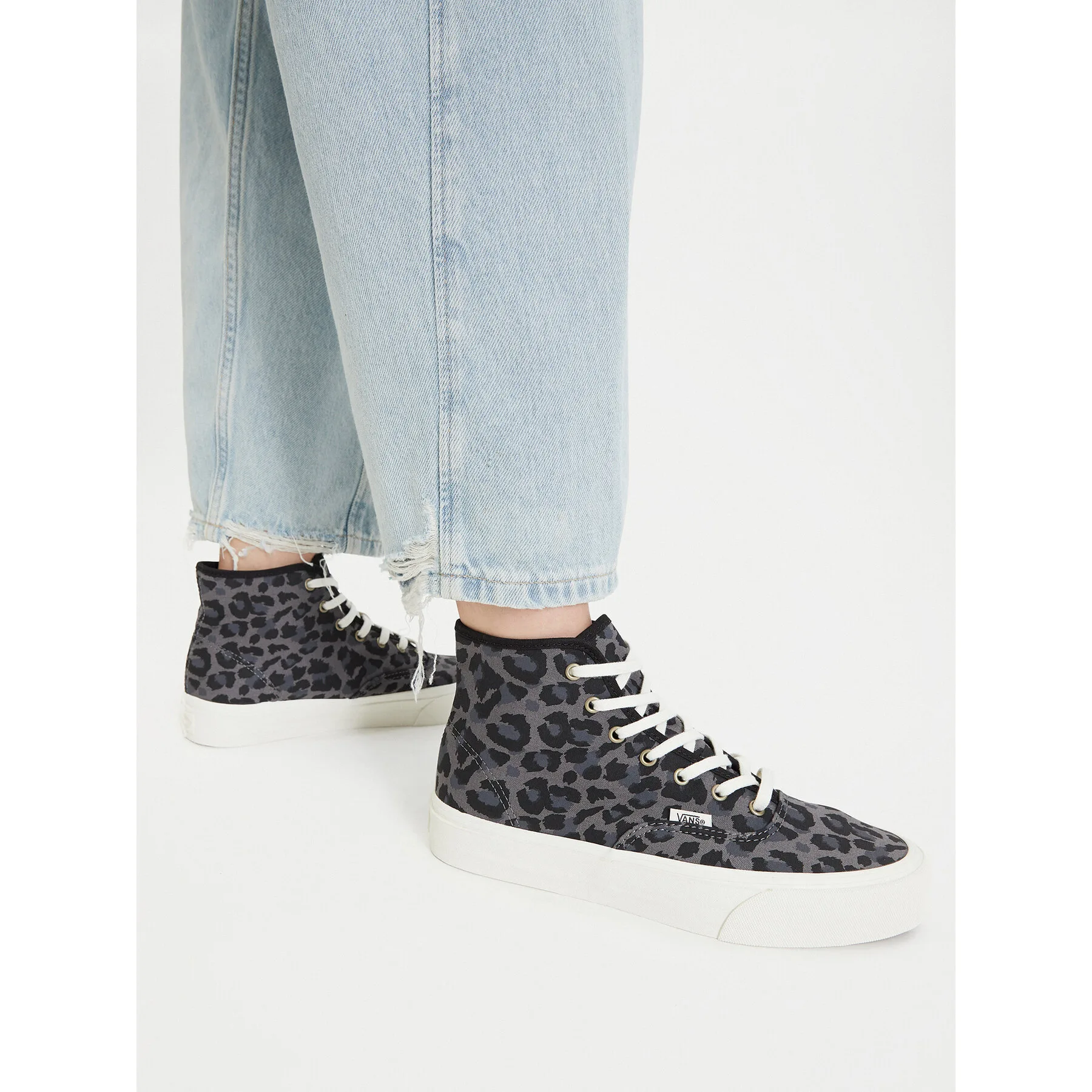Дамски високи кецове Vans Authentic Hi 2.0 тъмносиви