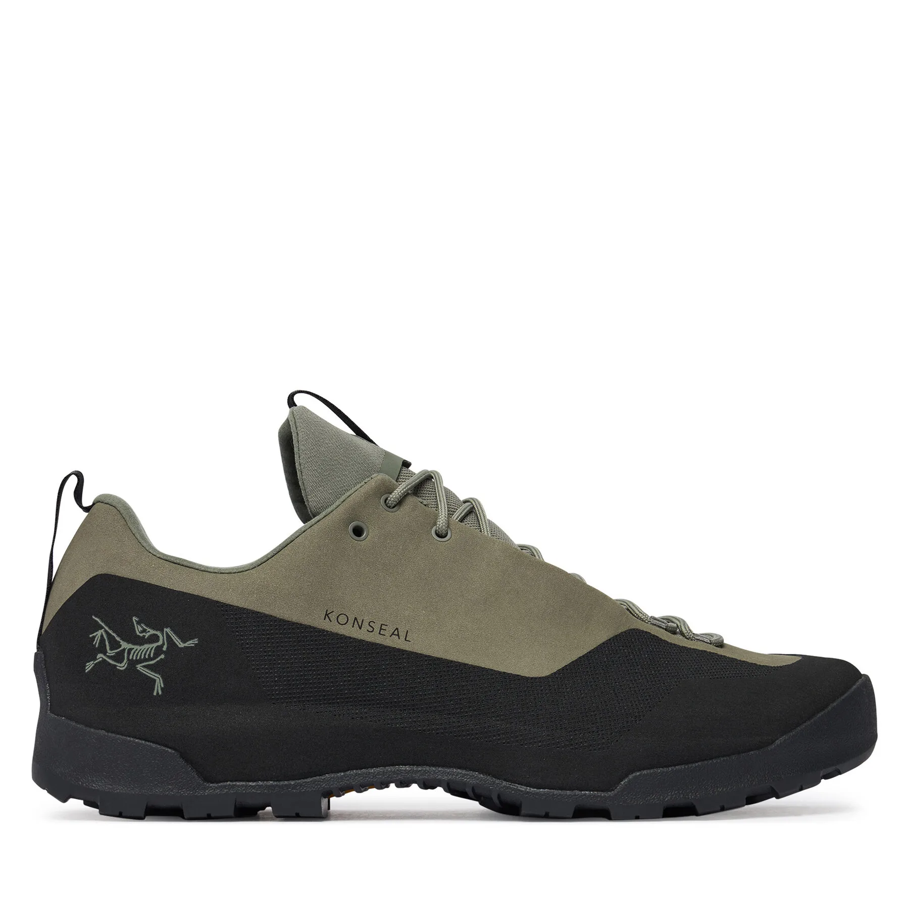 Мъжки туристически обувки Arc'teryx Konseal Gtx черни – Черен – Мъжки ниски трекинг обувки