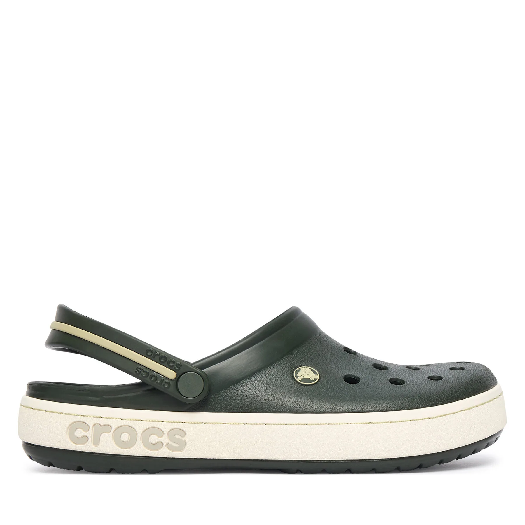 Мъжки чехли Crocs Crocband Heritage Clog зелени