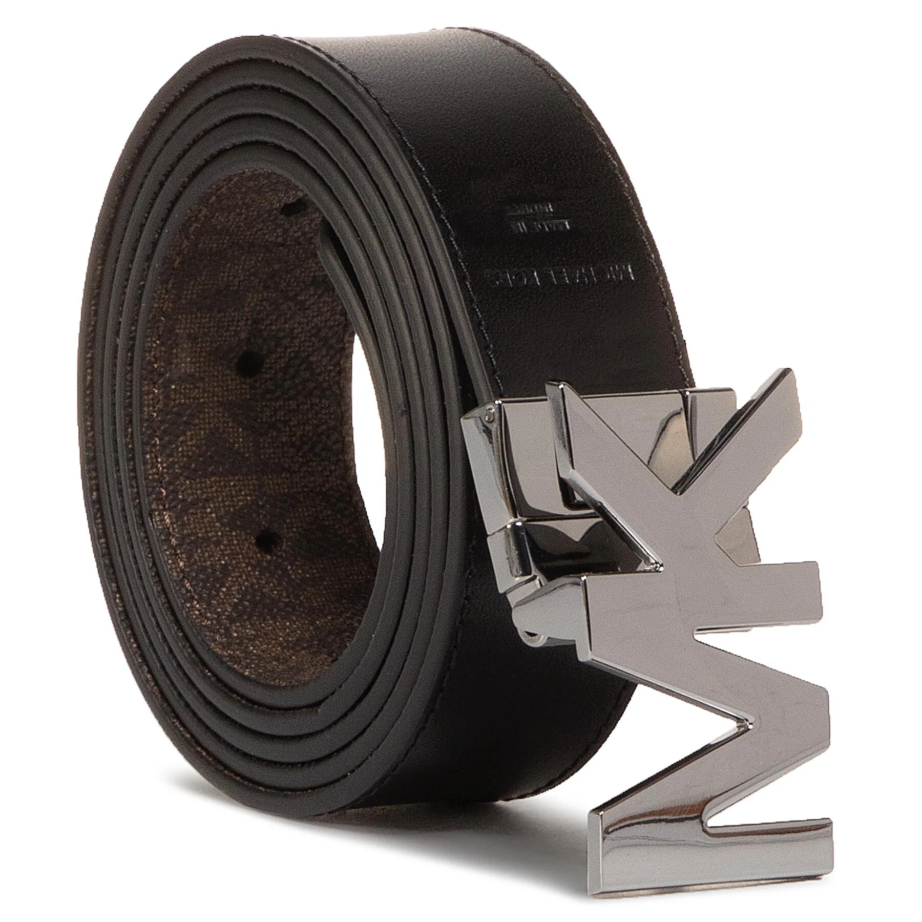 Дамски колан MICHAEL Michael Kors Ctfr Mk Buckle кафяв – Дамски колани