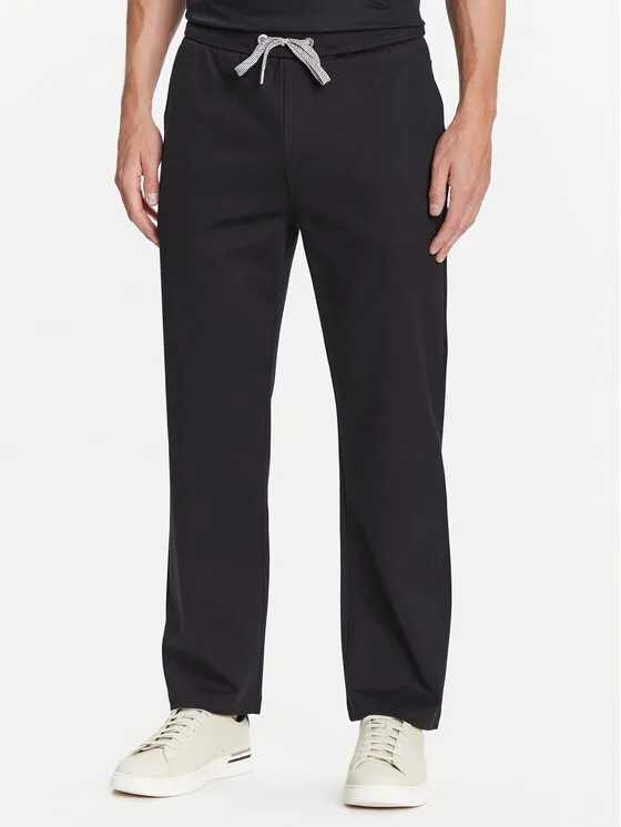 BOSS Долнище анцуг C-Locsin 109 50543426 Черен Regular Fit – Мъжки спортни панталони
