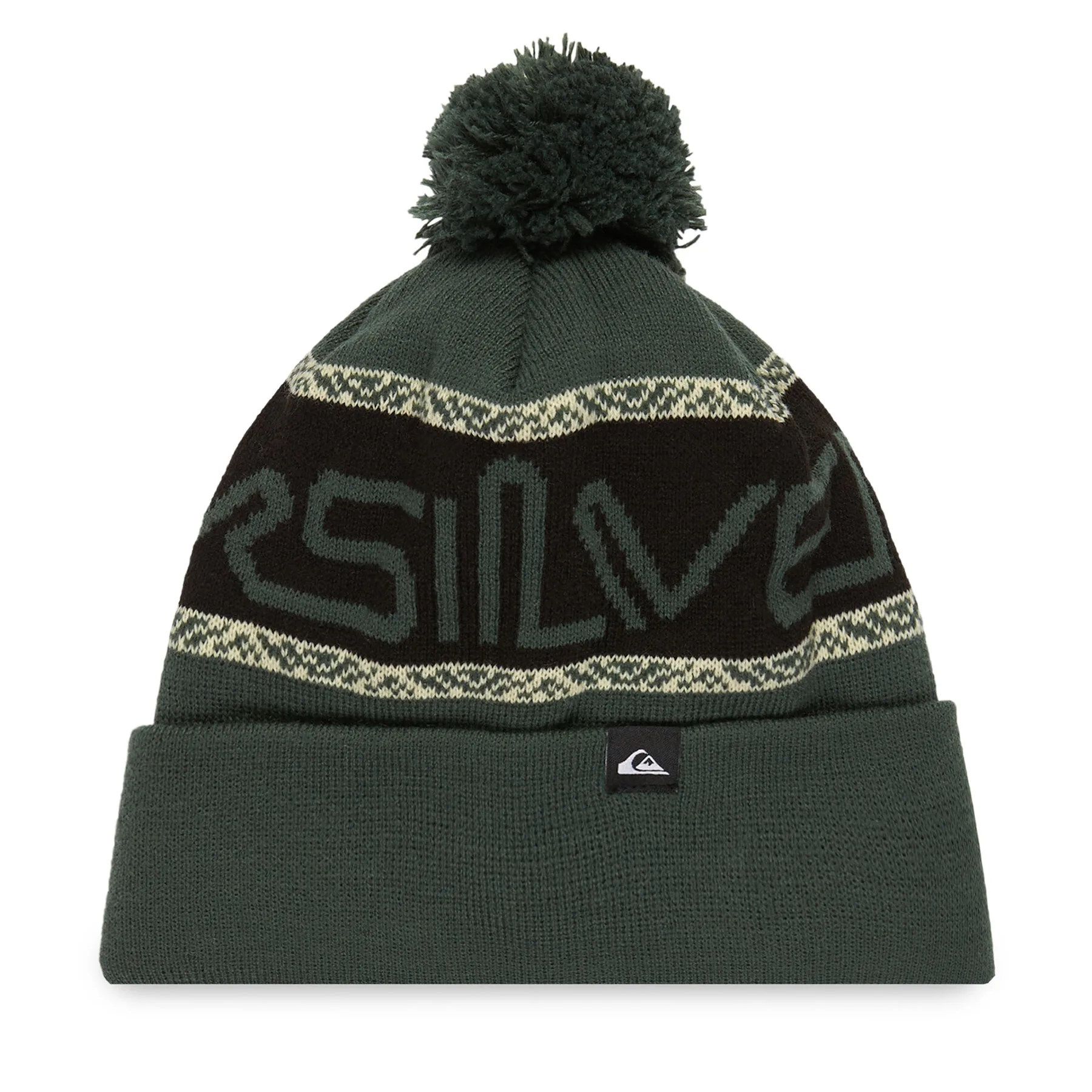 Мъжка зимна шапка Quiksilver Summit зелена – Зимни шапки