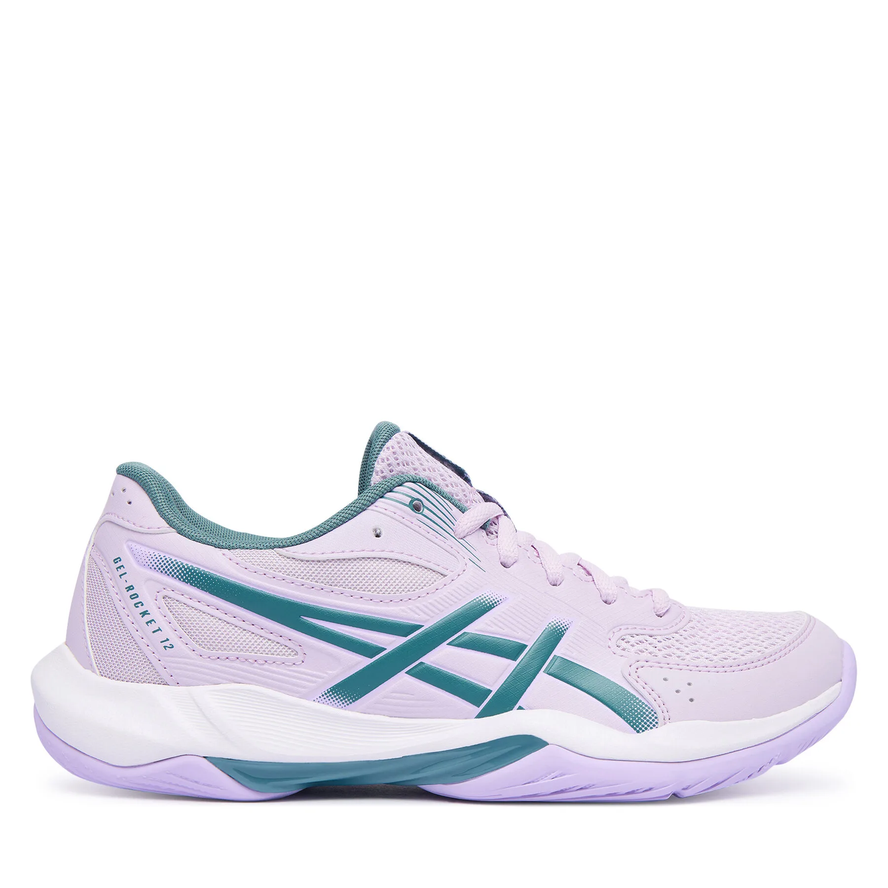 Дамски обувки за зала Asics Gel-Rocket 12 светлолилави – Обувки за спортове на закрито