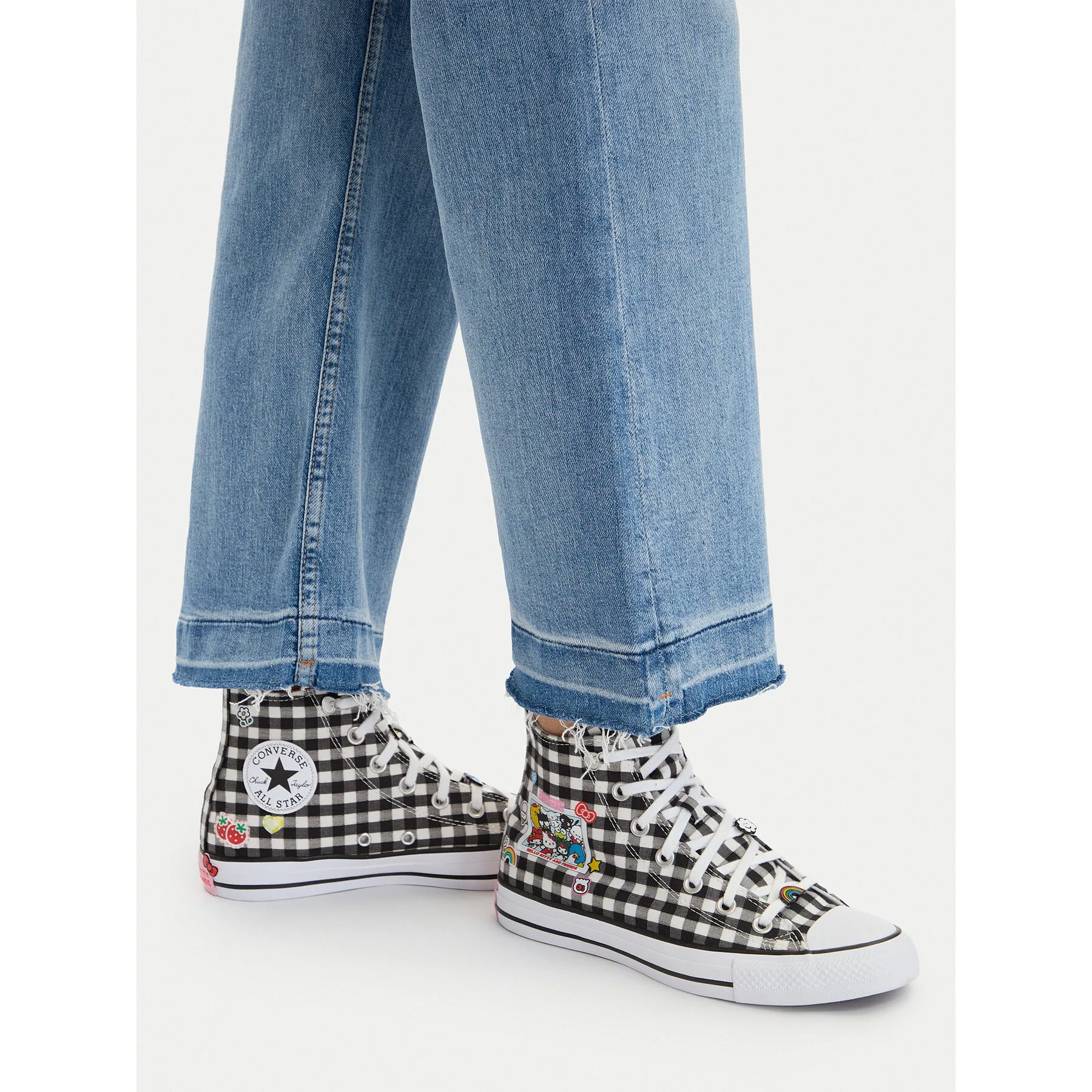 Кецове Converse Chuck Taylor All Star A17697C Черен – Дамски високи кецове