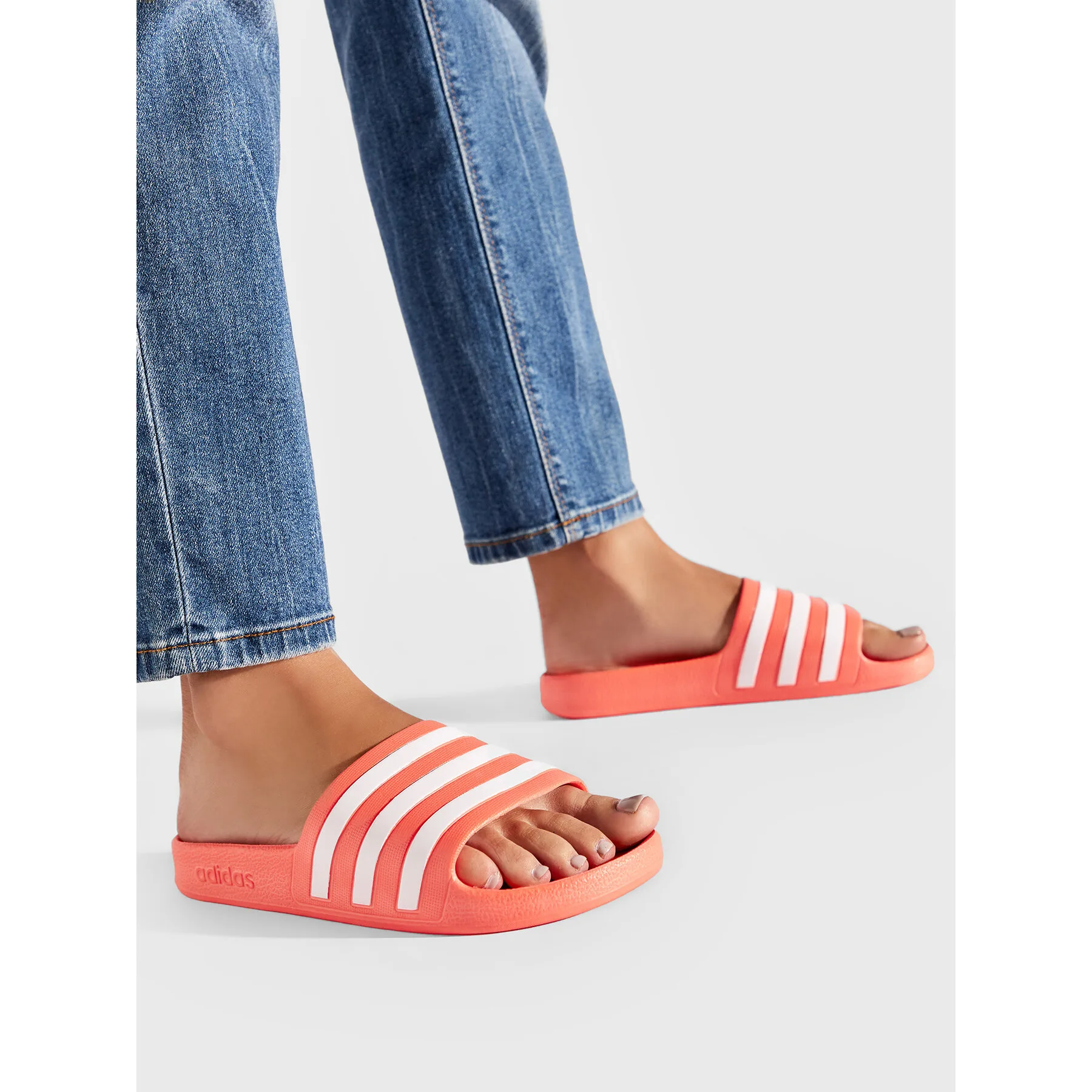 Чехли adidas Adilette Aqua GZ5235 Оранжев – Дамски чехли