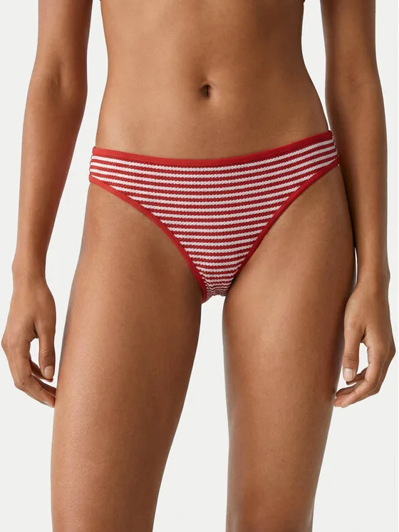 Seafolly Долнище на бански Clubhouse 40316-281 Оранжев – Дамски бикини бански