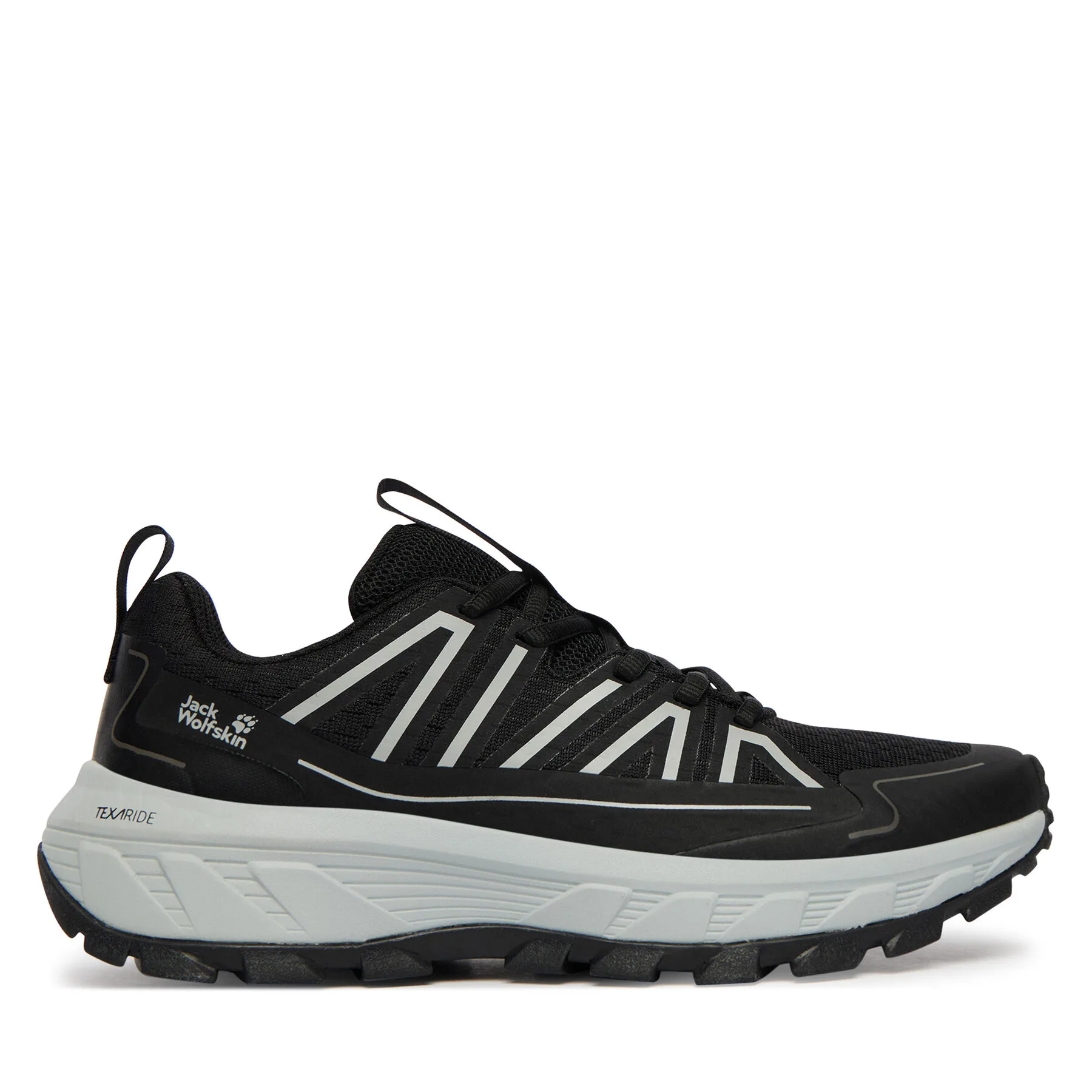 Туристически Jack Wolfskin Wild Hike Low A65582 Черен – Дамски ниски трекинг обувки