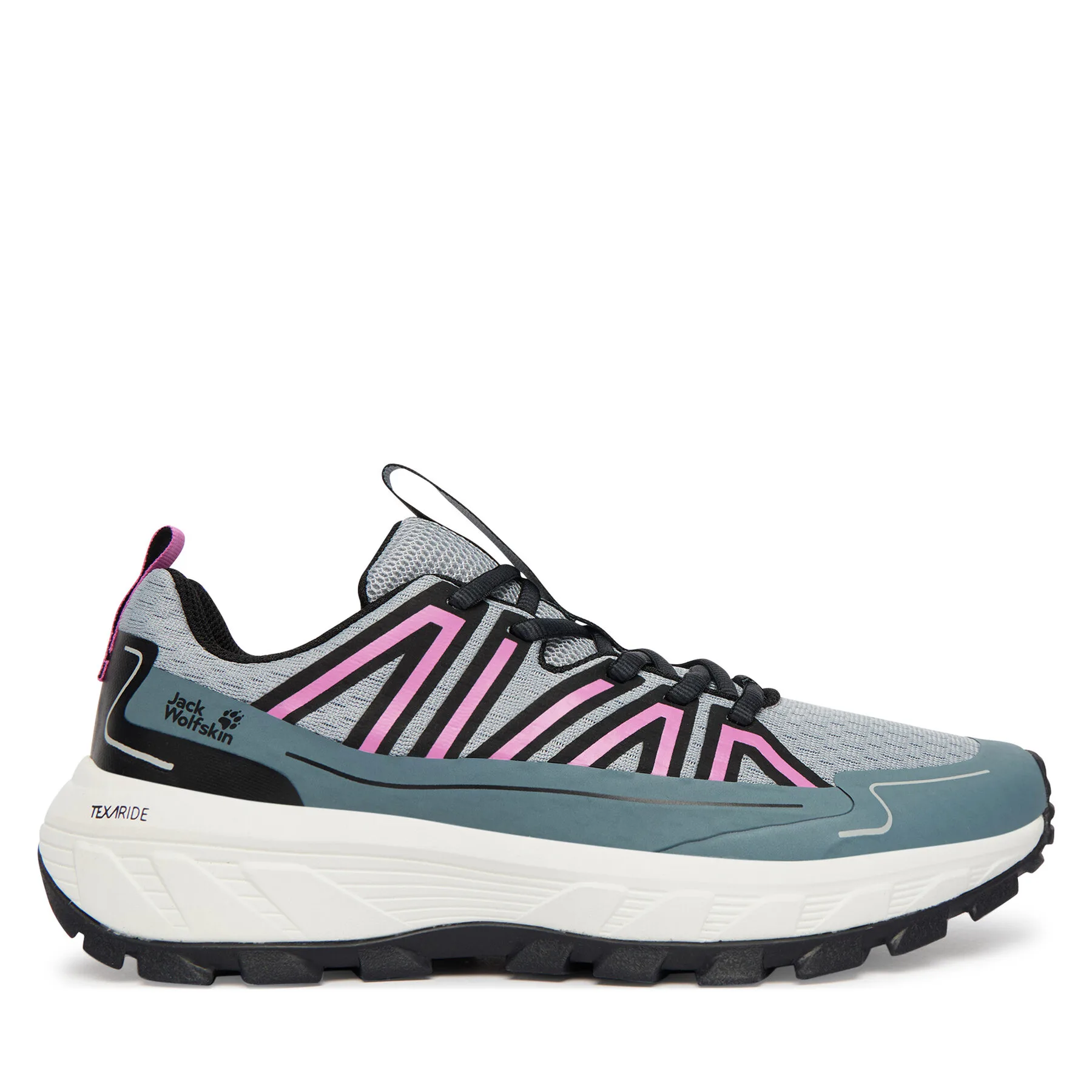 Дамски туристически обувки Jack Wolfskin Wild Hike Low сиви – Дамски ниски трекинг обувки