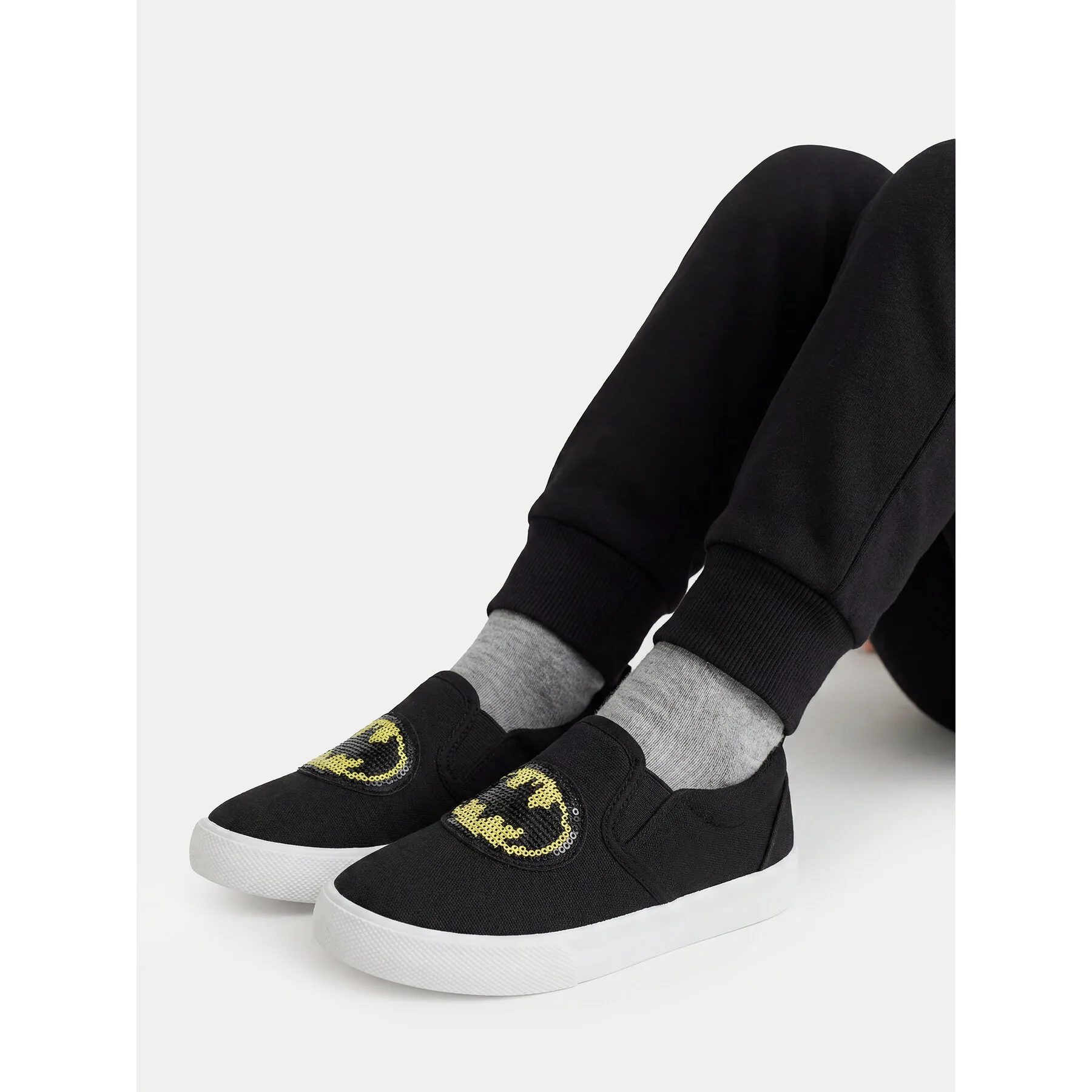 Гуменки Batman CEO-CP91-AW26-108WBBAT Черен – Детски ниски кецове