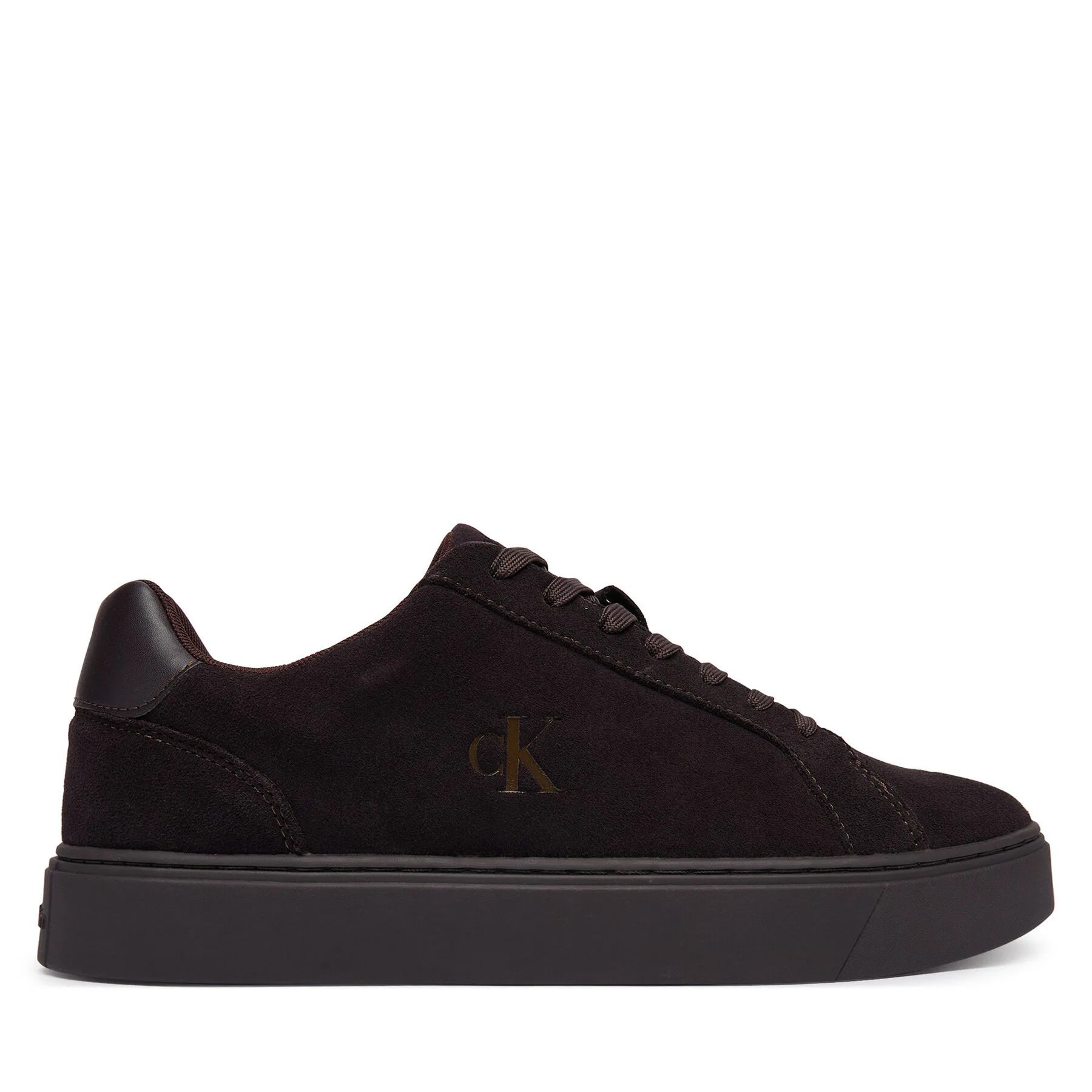 Мъжки маратонки Calvin Klein Classic Cupsole Laceup Su бордо – Мъжки ниски маратонки