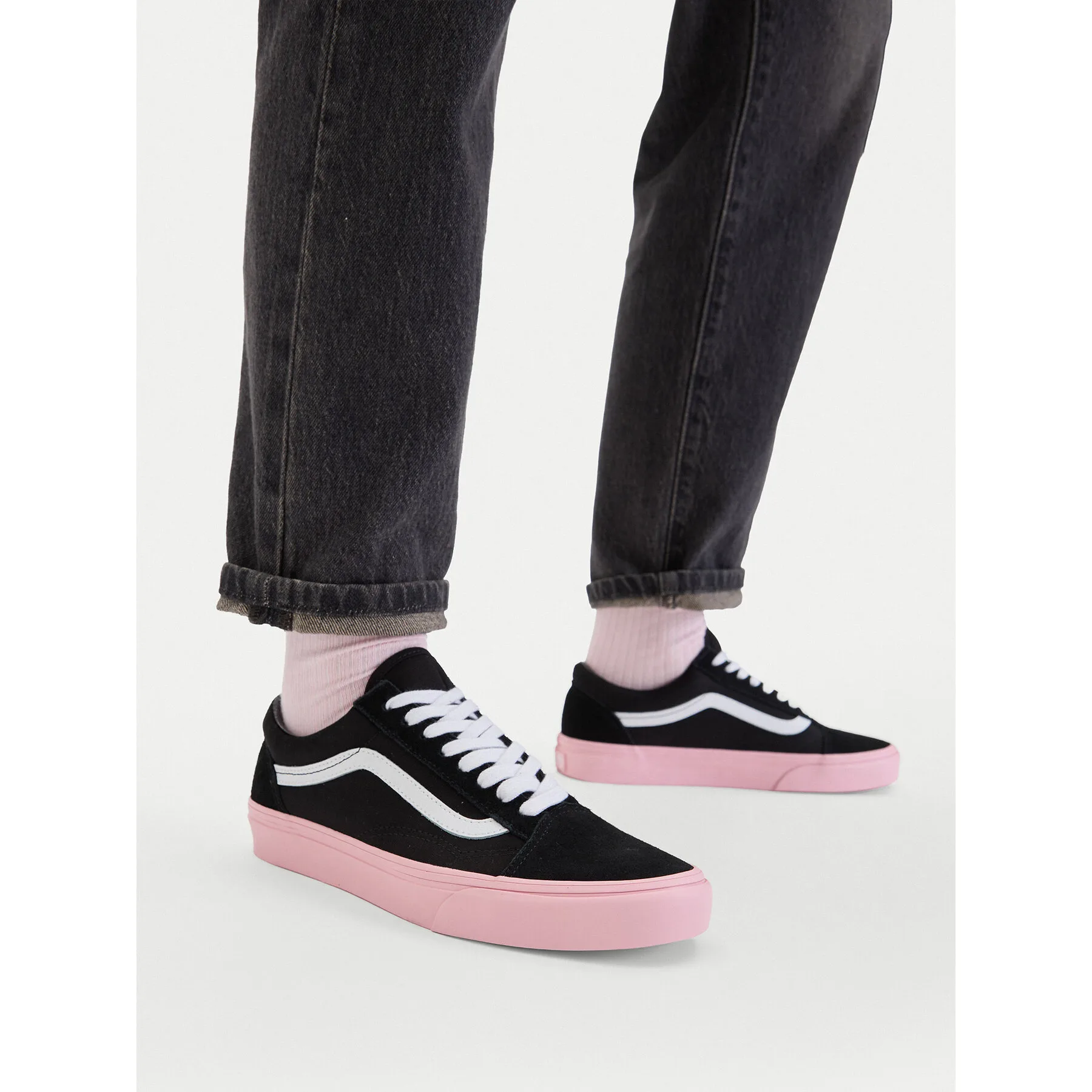 Дамски кецове Vans Old Skool VN000D6WPIB1 черни – Черен – Дамски ниски кецове