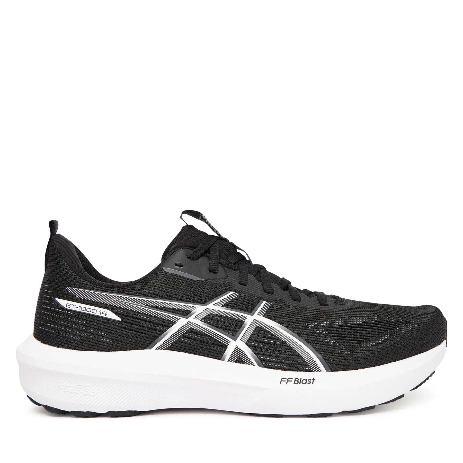 Маратонки за бягане Asics Gt-1000 14 1011C077 Черен – Мъжки маратонки за бягане
