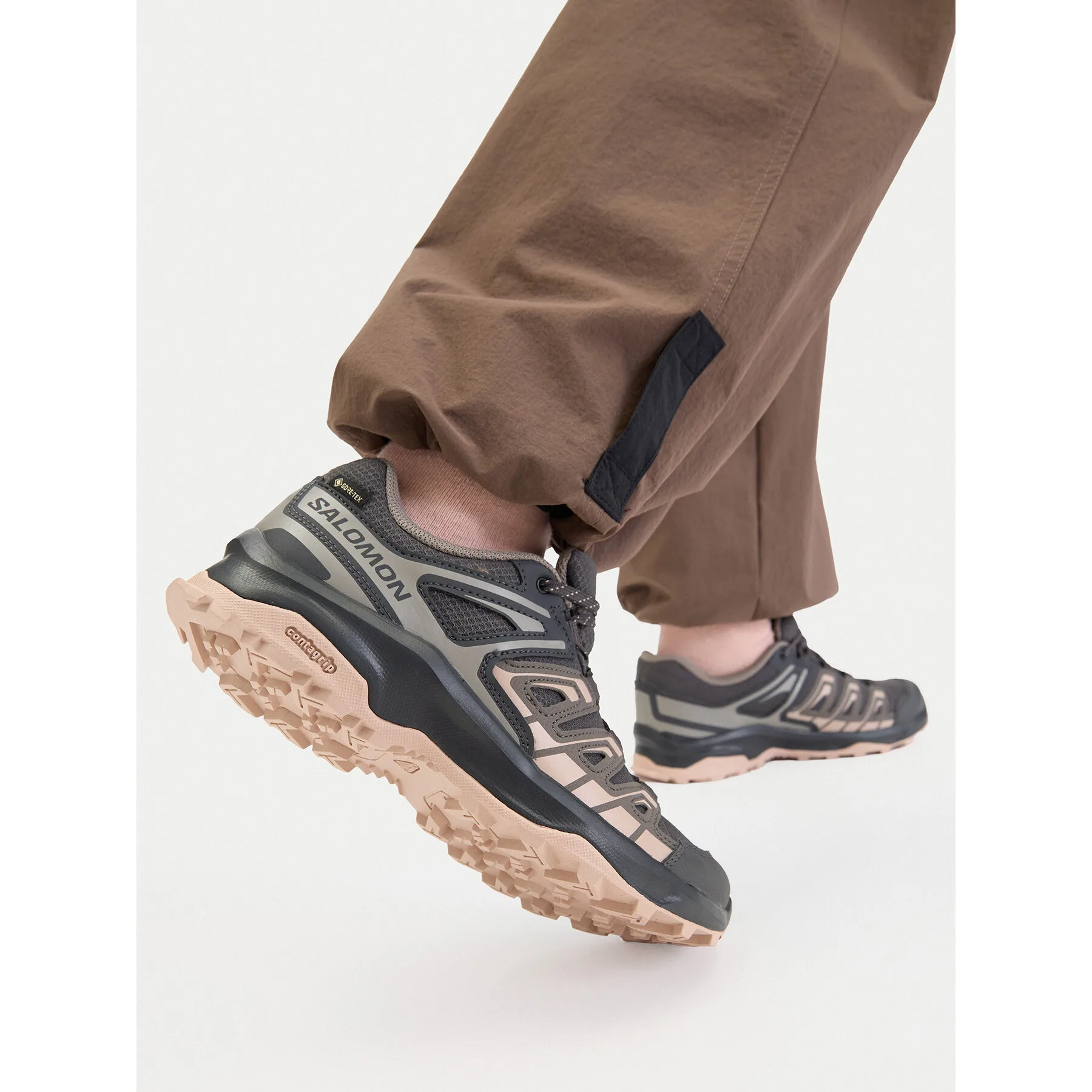 Дамски туристически обувки Salomon Extegra Gtx Gore-Tex сиви – Дамски ниски трекинг обувки