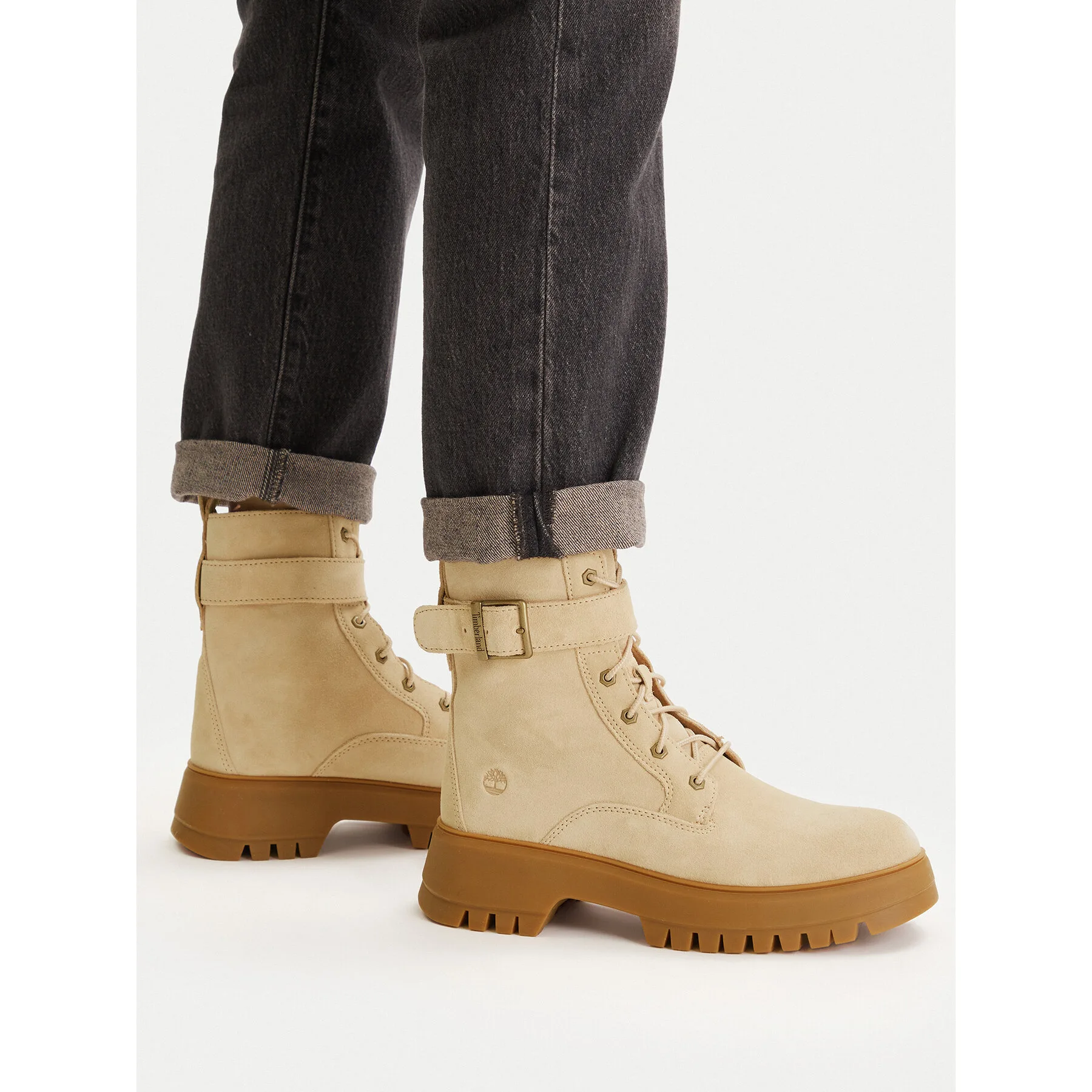 Зимни обувки Timberland Cora Valley TB0A6FBWER31 Бежов – Дамски равни боти