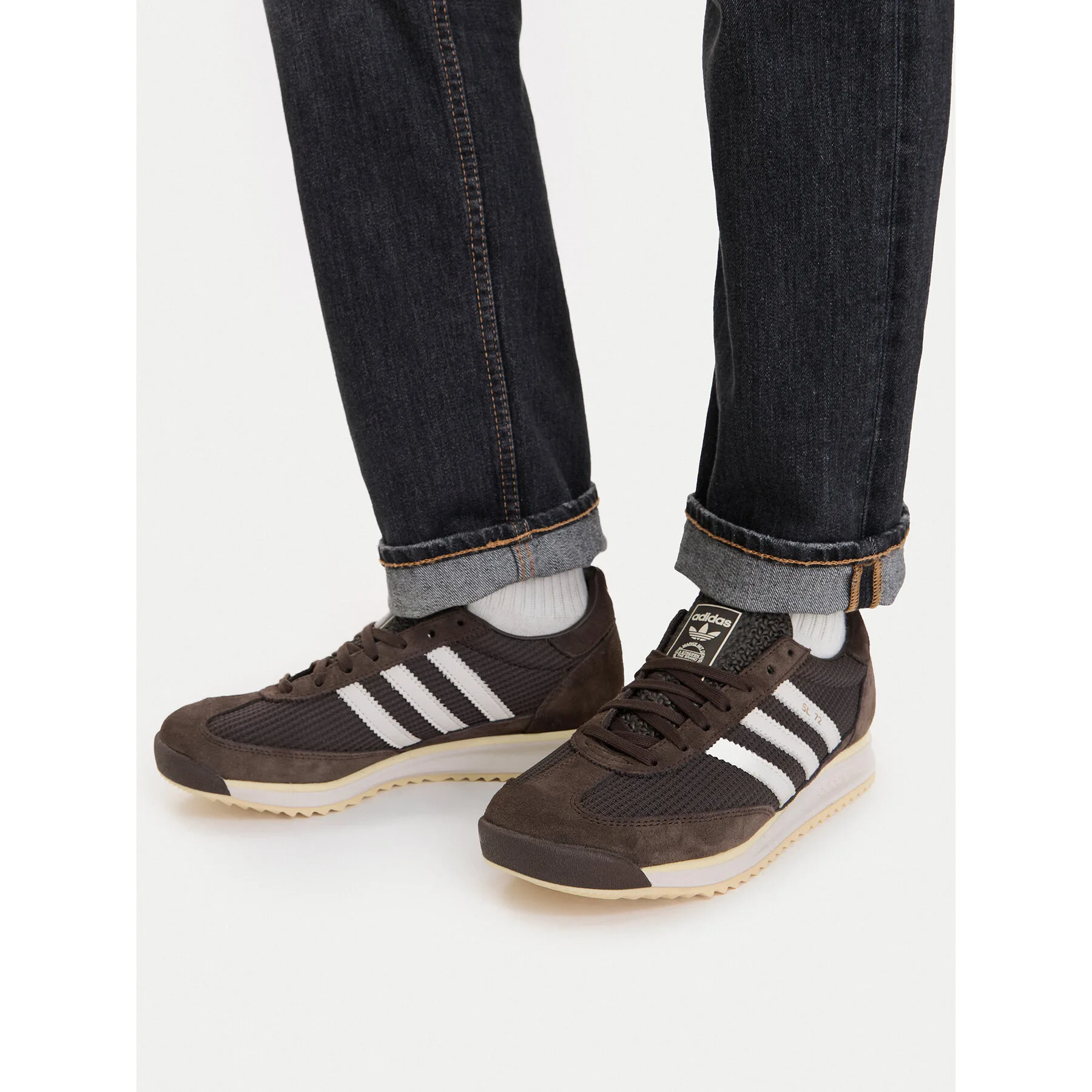Сникърси adidas Sl 72 Rs KH9657 Кафяв – Мъжки ниски маратонки