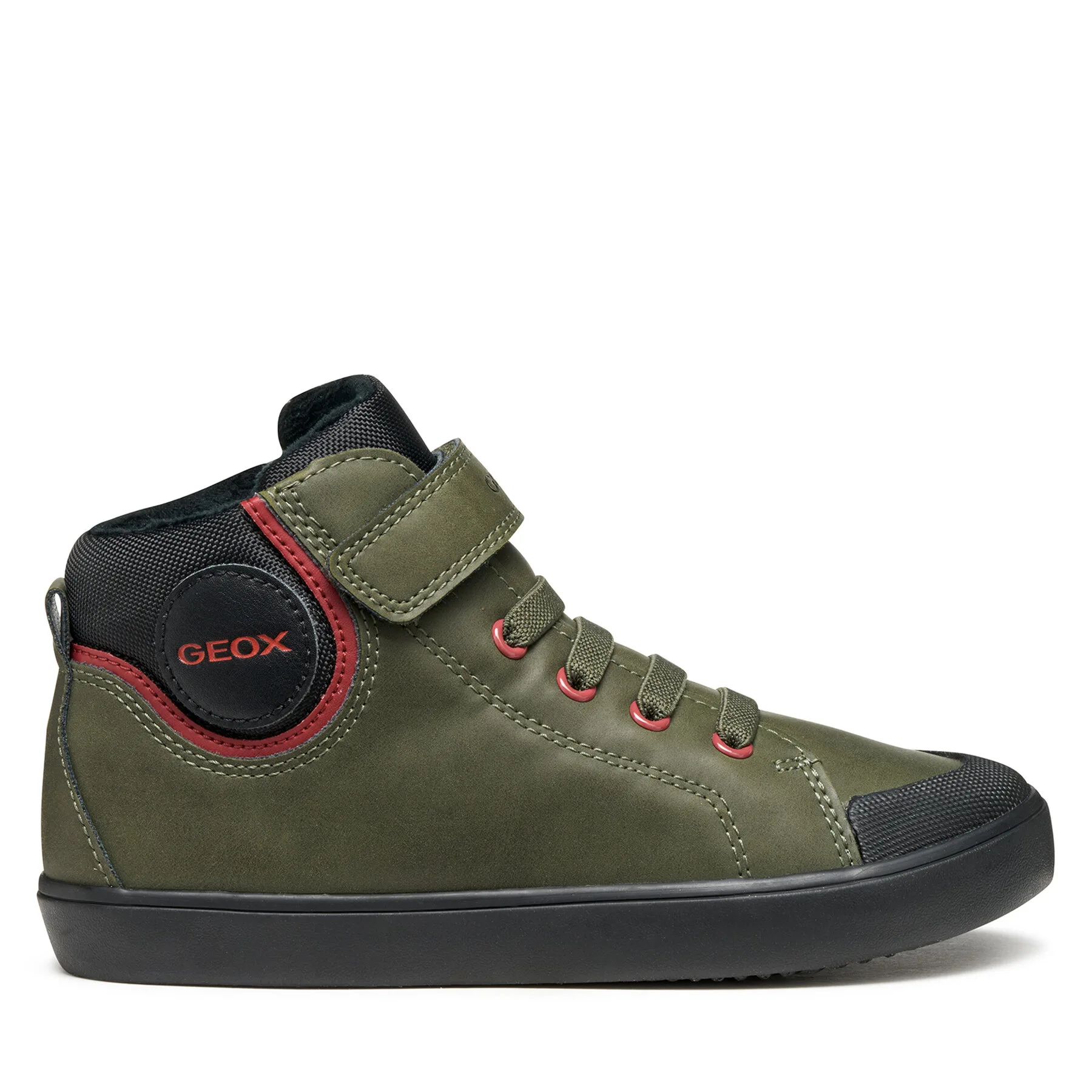 Сникърси Geox J Gisli J465CC 0MEFU C0450 S Каки – Детски високи маратонки