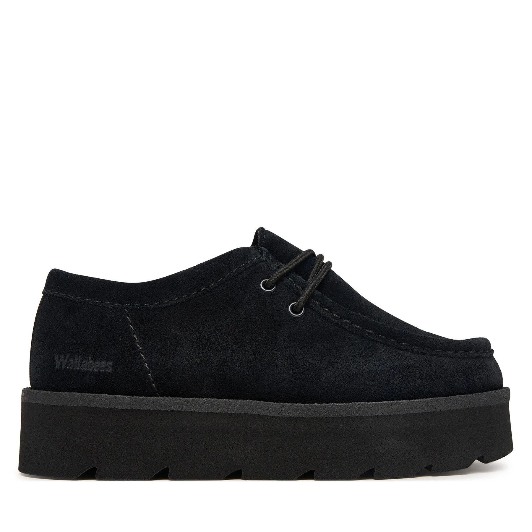 Дамски обувки Clarks Meare Walla. черни – Черен – Дамски равни затворени обувки