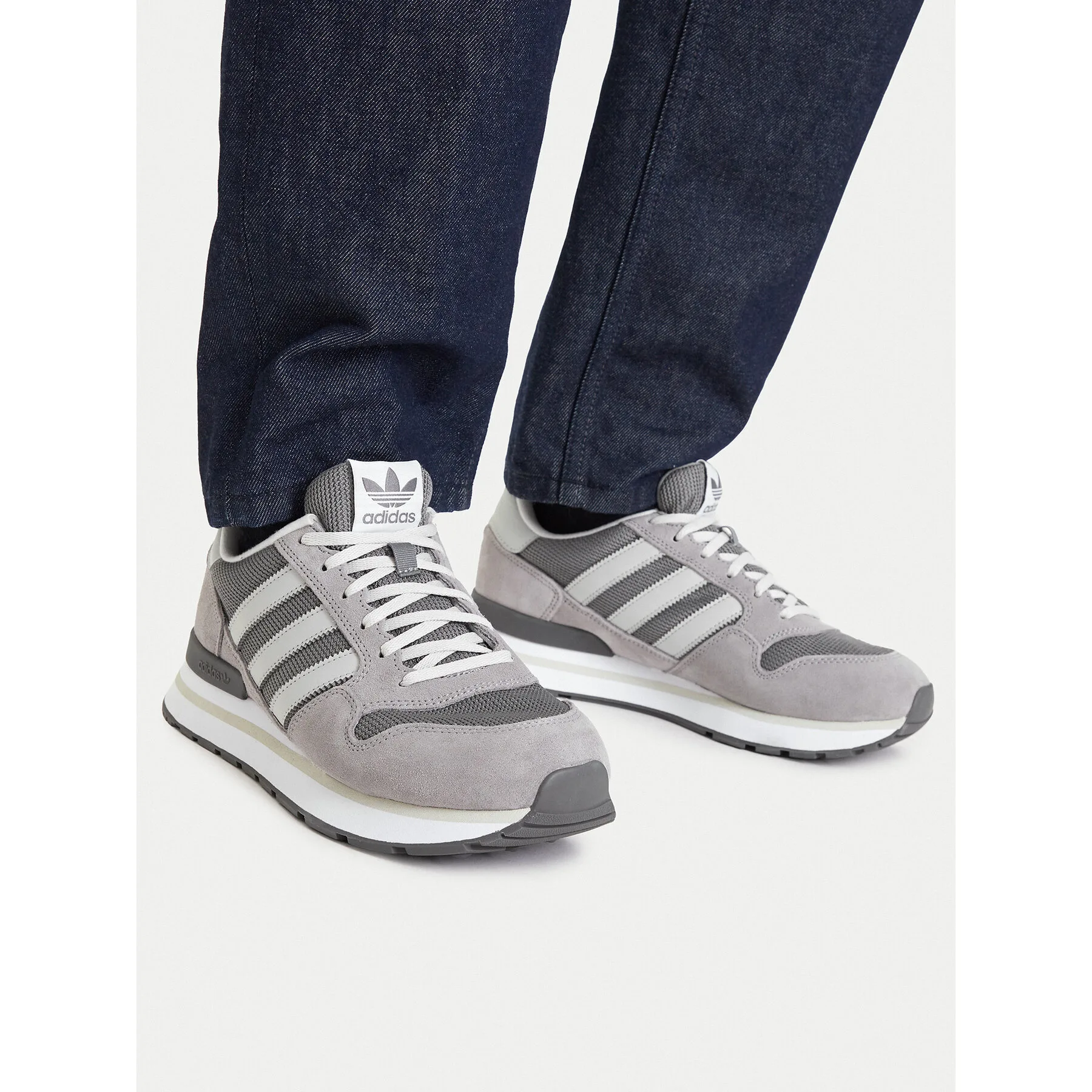 Сникърси adidas Zx 500 Rs KJ2599 Сив – Мъжки ниски маратонки