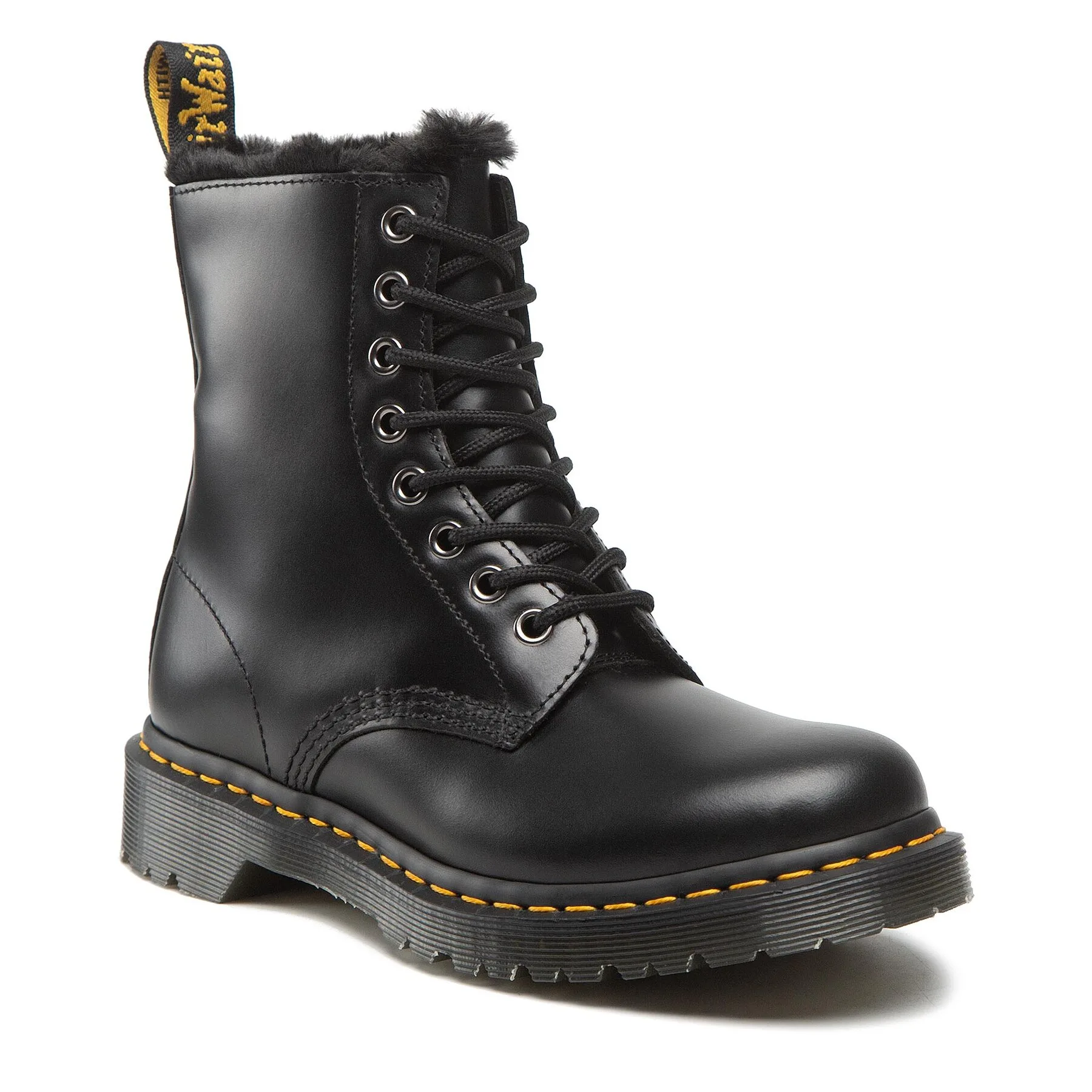 Кубинки Dr. Martens 1460 Serena 2623802 Черен – Дамски трапери и кубинки