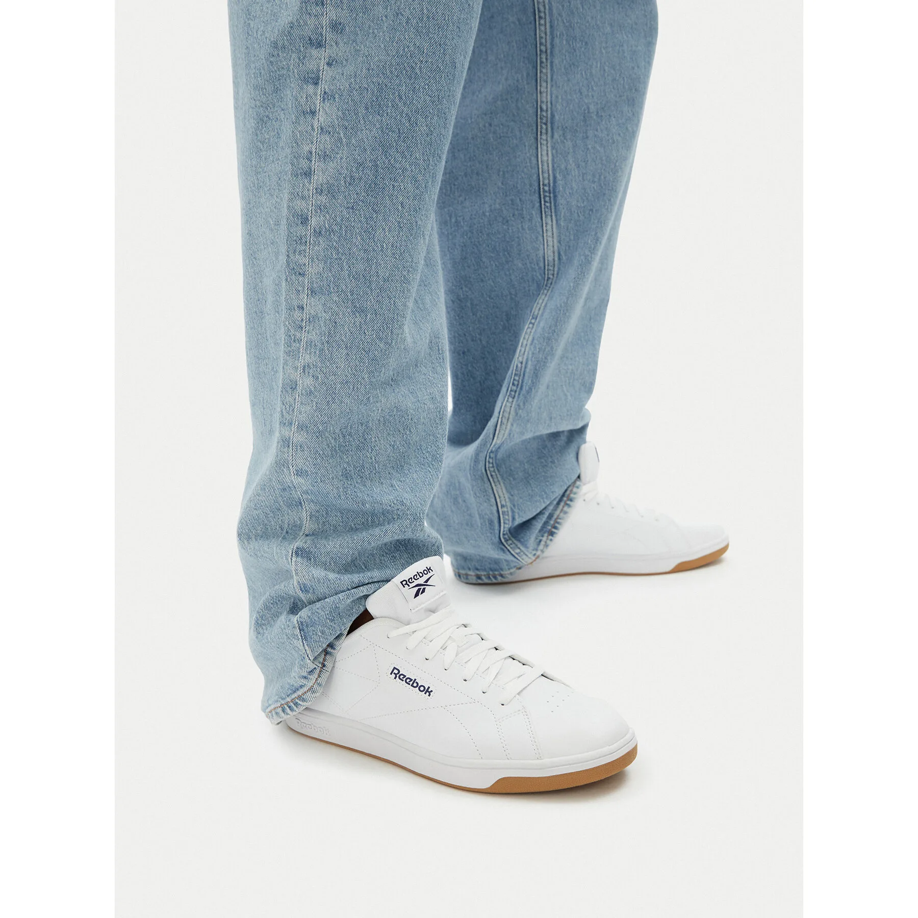 Мъжки маратонки Reebok CL бели – Бял – Мъжки ниски маратонки