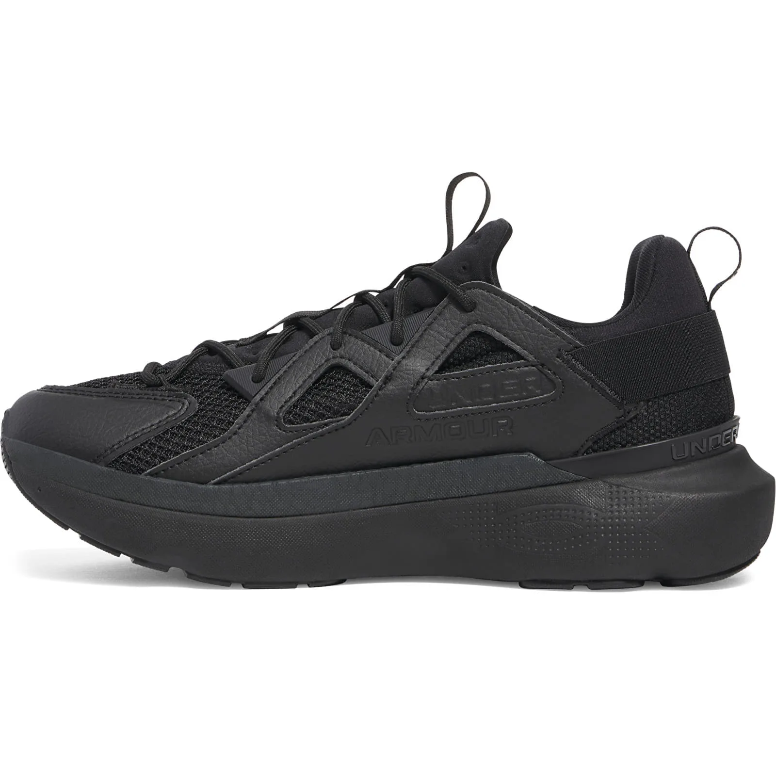 Мъжки маратонки Under Armour Infinite Mvmnt SE черни – Black|Galaxy Black – Мъжки ниски маратонки