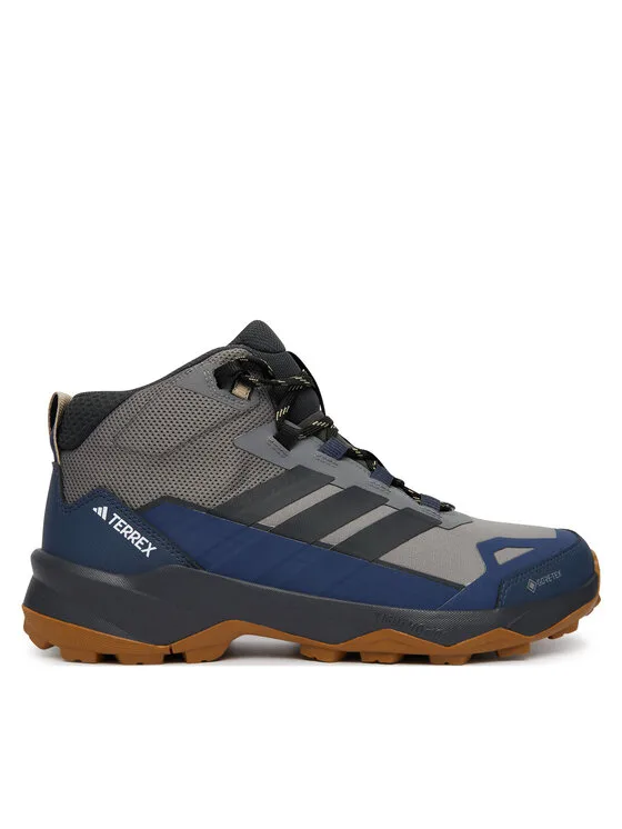 adidas Туристически Terrex Skychaser Ax5 Mid Gore-Tex JQ2208 Сив – Мъжки високи трекинг обувки