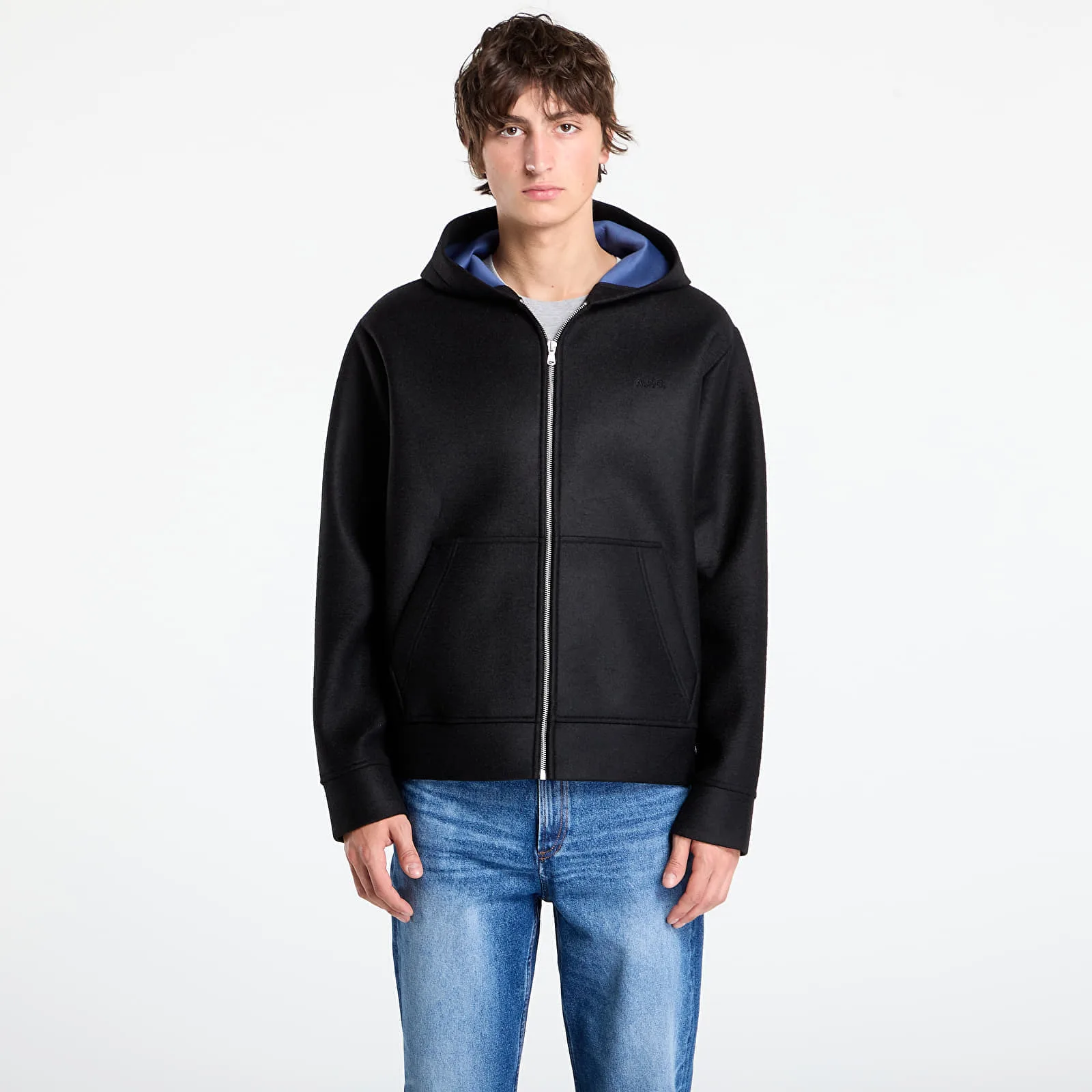 Суитшърт A.P.C. Sweat Alvin Black M – Мъжки суитшърти и худита