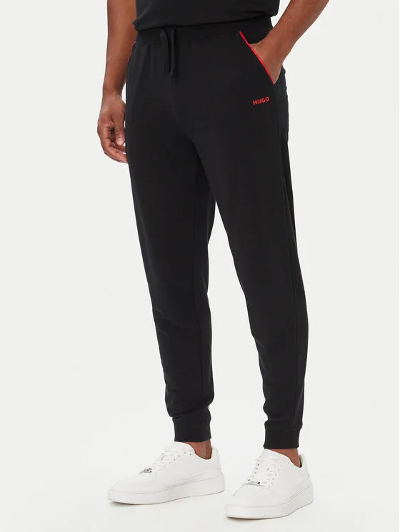 HUGO Долнище анцуг Noah 50566158 Черен Regular Fit – Мъжки спортни панталони