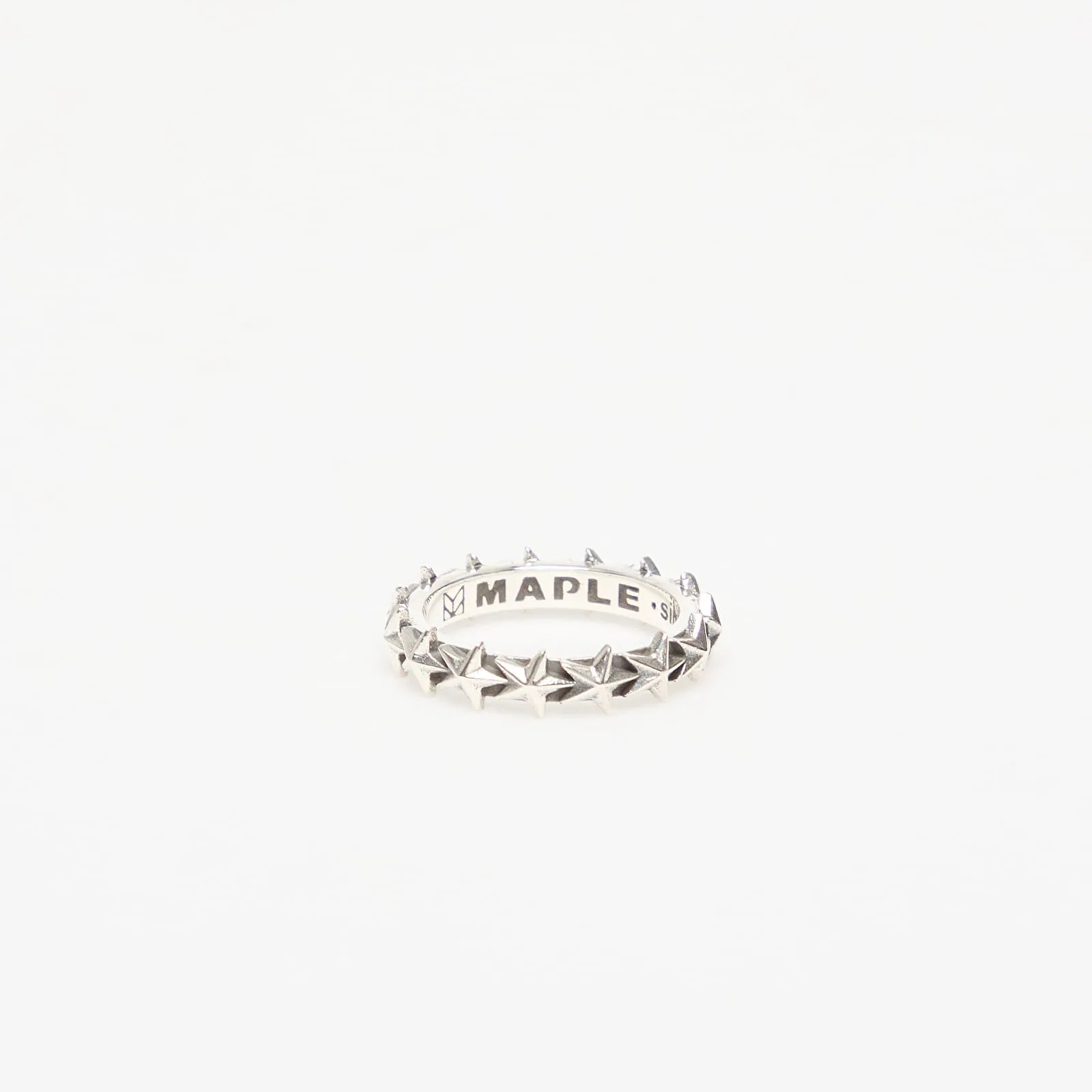 Мъжки пръстен MAPLE Star сребрист – Silver 925 – Пръстени
