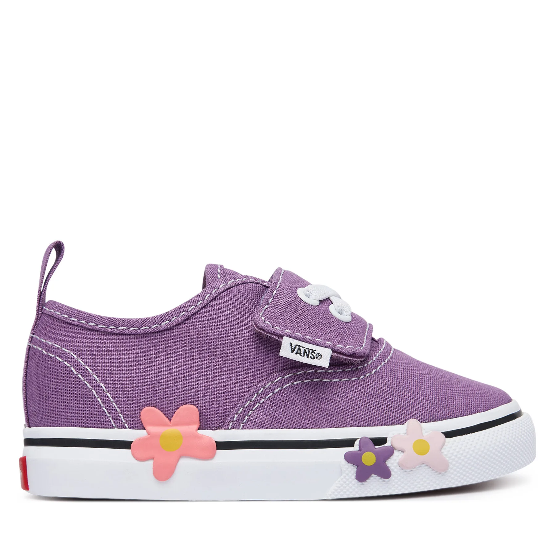 Детски кецове Vans Authentic Elastic Lace VN000YSCFRT1 виолетови – Детски ниски кецове