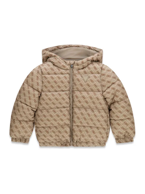Guess Преходно яке N6YL03 W2661 Бежов Regular Fit – Мъжки преходни якета