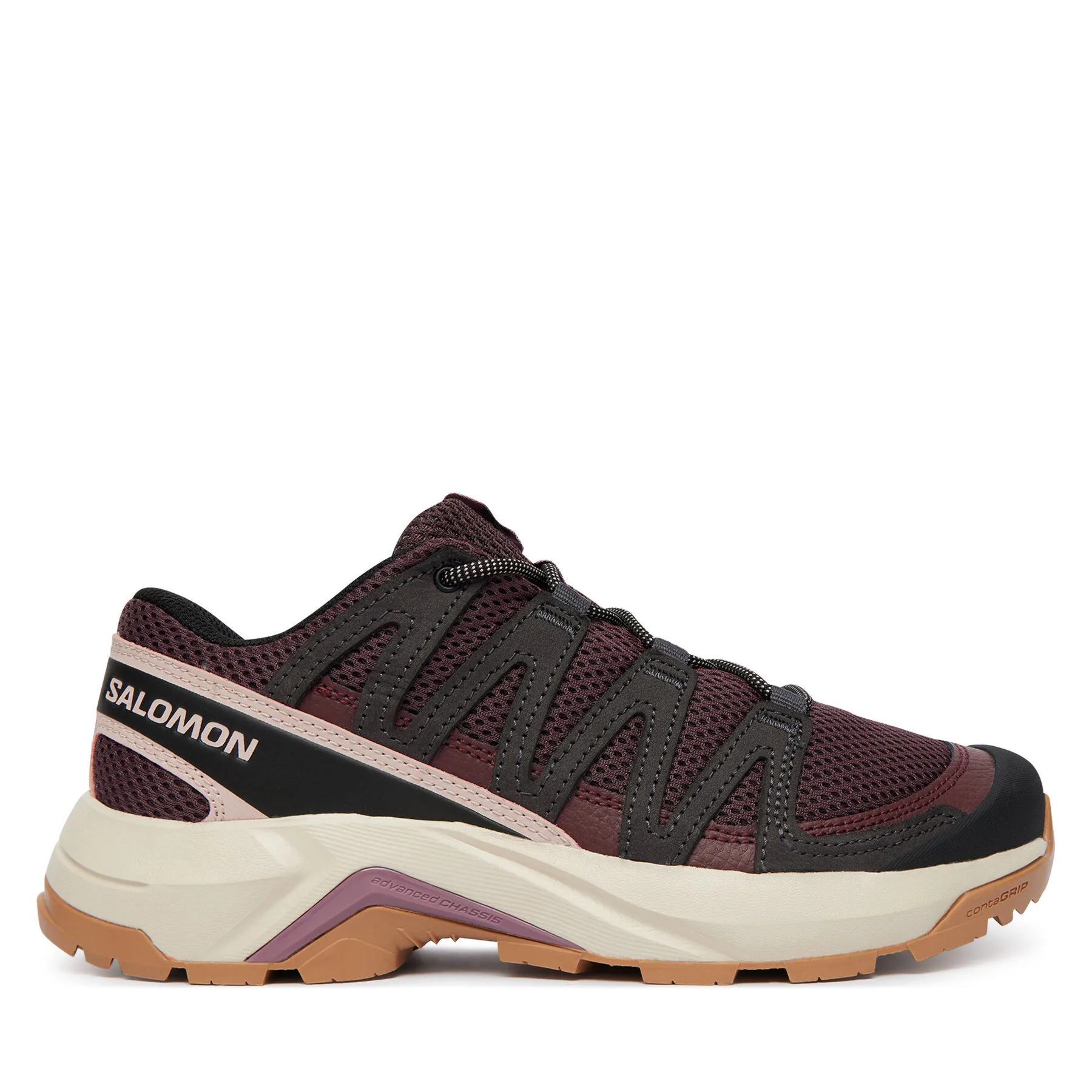 Дамски туристически обувки Salomon X-Adventure Recon виолетови – Дамски ниски трекинг обувки