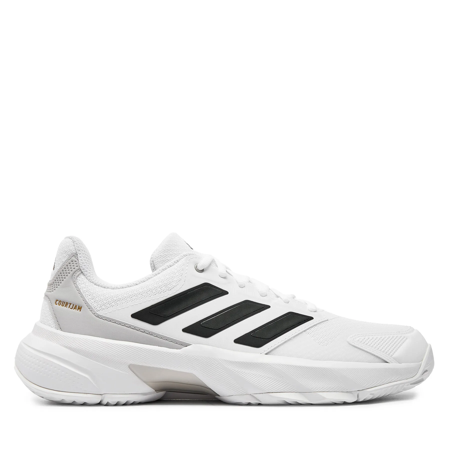Мъжки обувки за тенис adidas CourtJam Control 3 Tennis бели – Бял