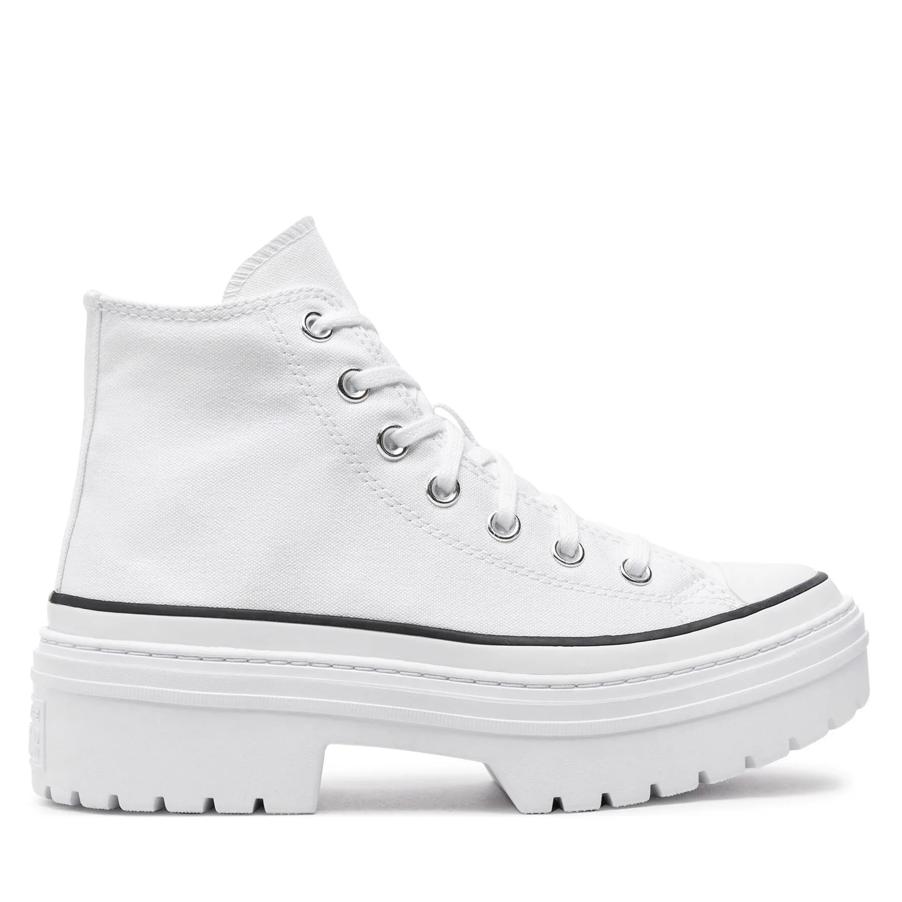 Дамски високи кецове Converse Chuck Taylor All Star Lugged Heel бели – Бял