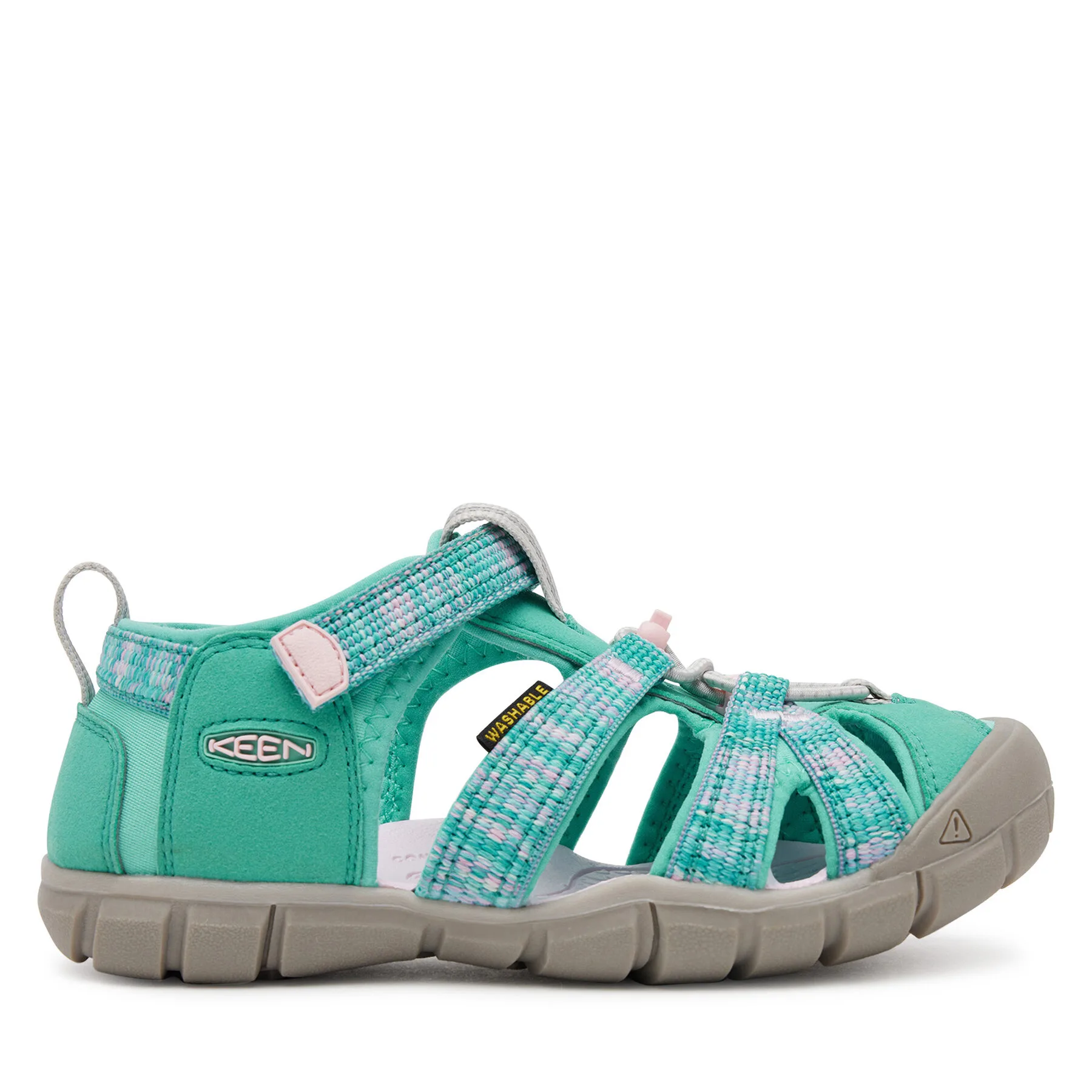 Детски трекинг сандали Keen Seacamp Ii Cnx зелени