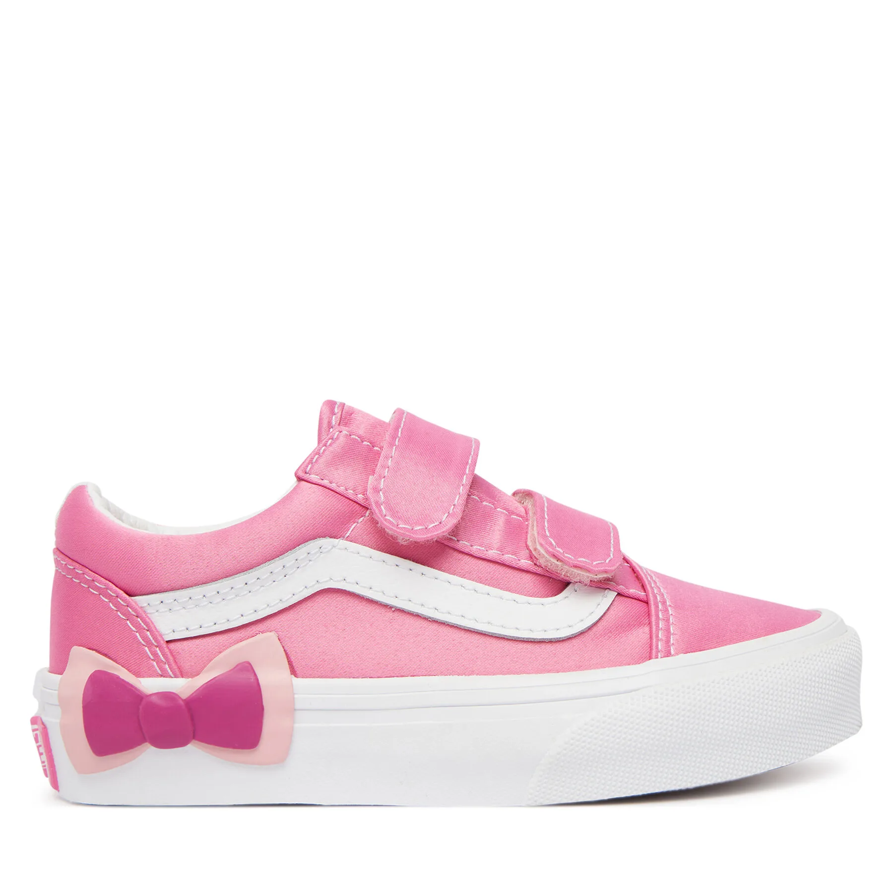 Гуменки Vans Old Skool V Bow VN000EDCFRQ1 Розов – Детски ниски кецове