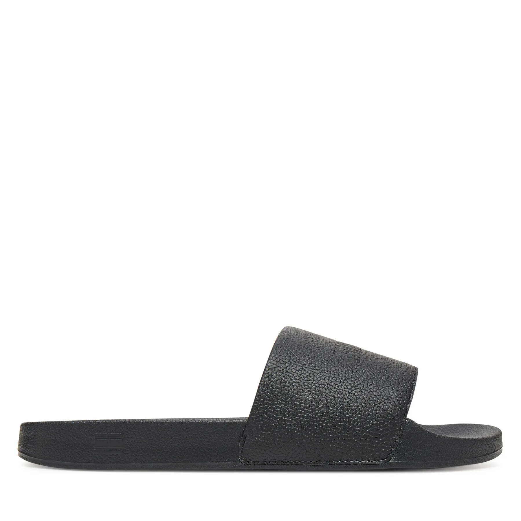 Чехли Tommy Hilfiger Hilfiger Print Tumble Pool Slide FM0FM05505 Черен – Мъжки чехли