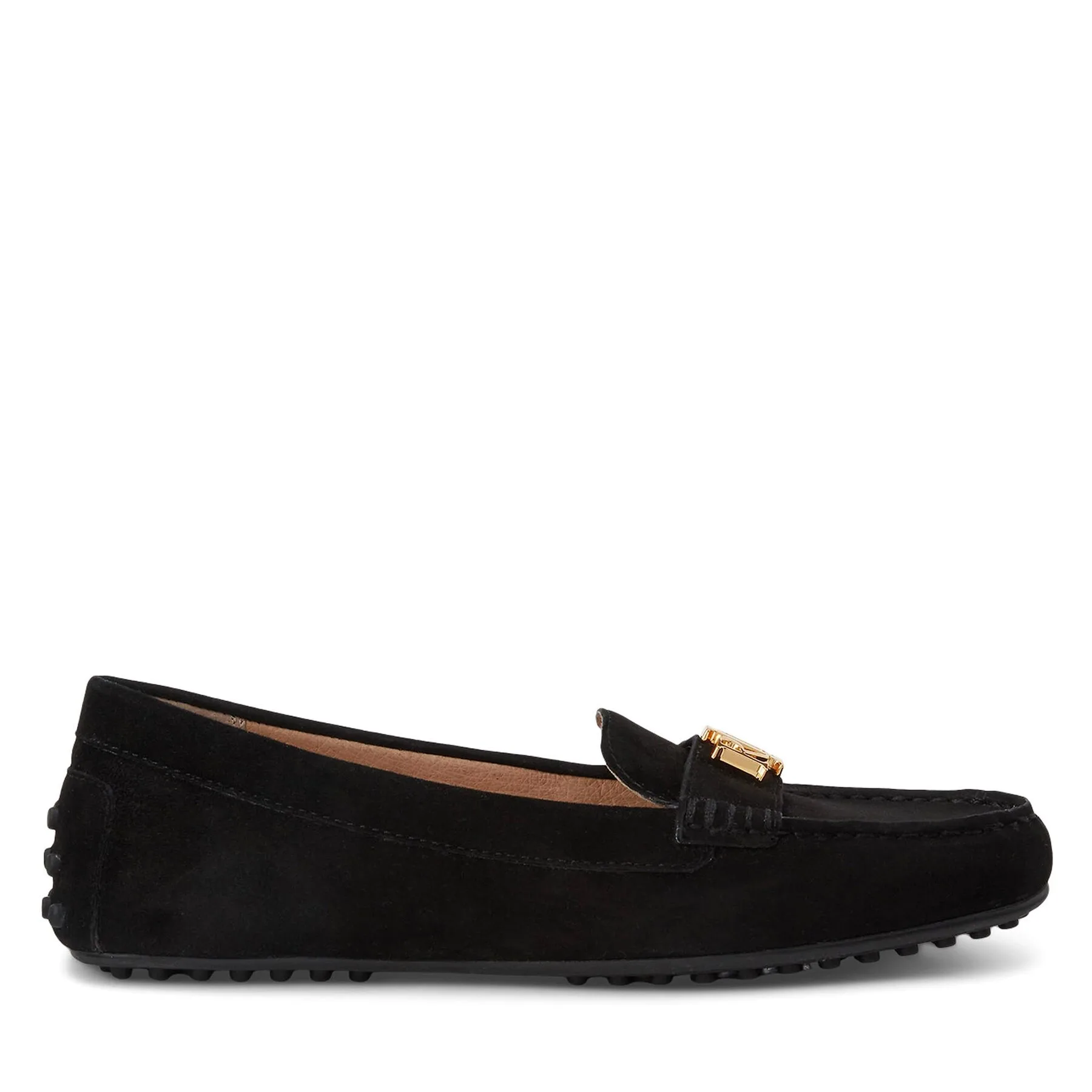 Мокасини Lauren Ralph Lauren 802821629018 Черен – Дамски мокасини