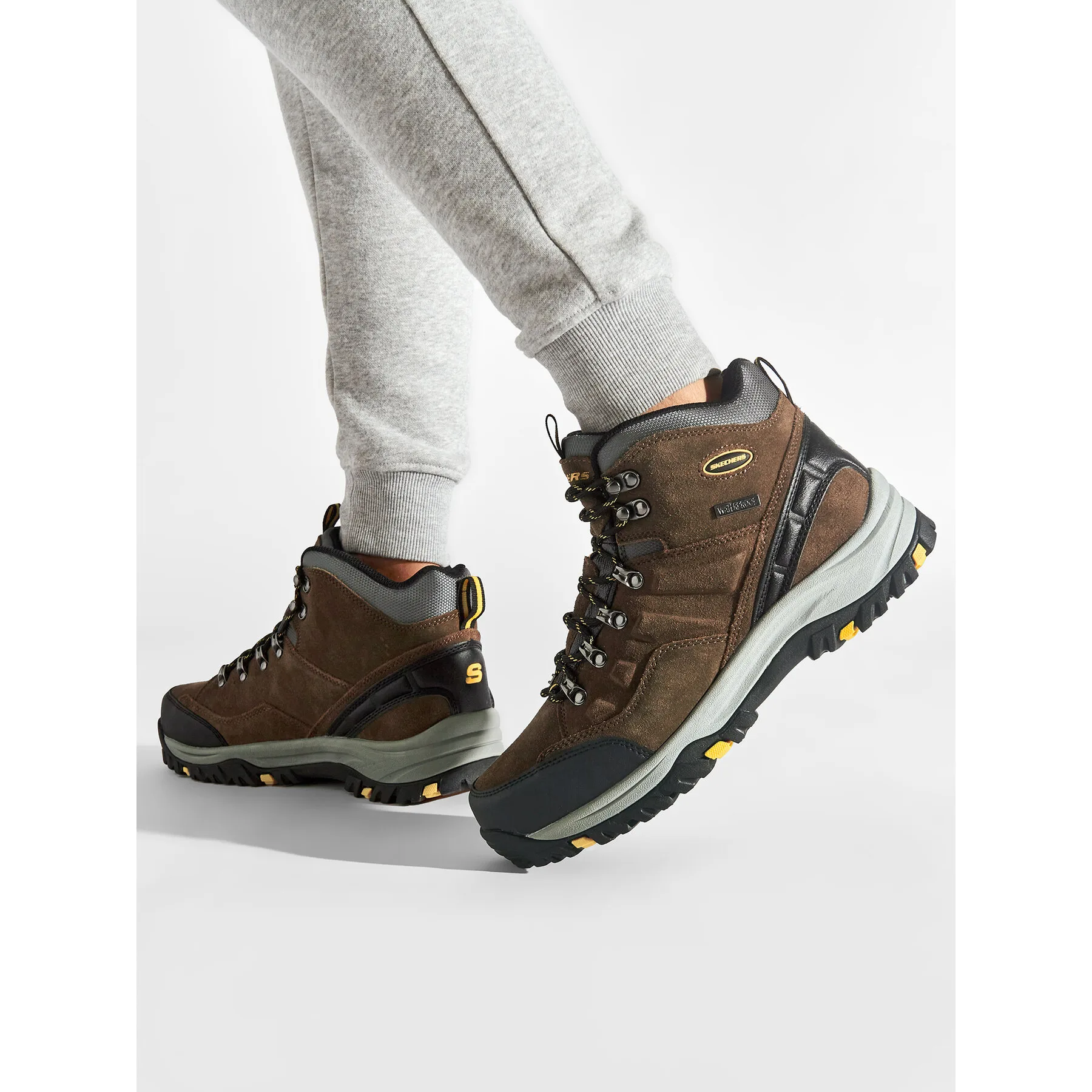Мъжки трапери Skechers o Pelmo кафяви – Мъжки трапери и кубинки