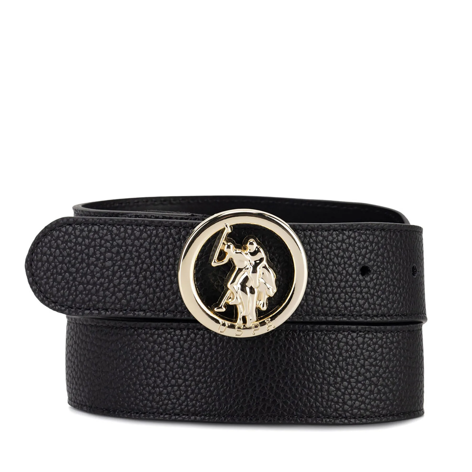 Дамски колан U.S. Polo Assn. черен – Дамски колани