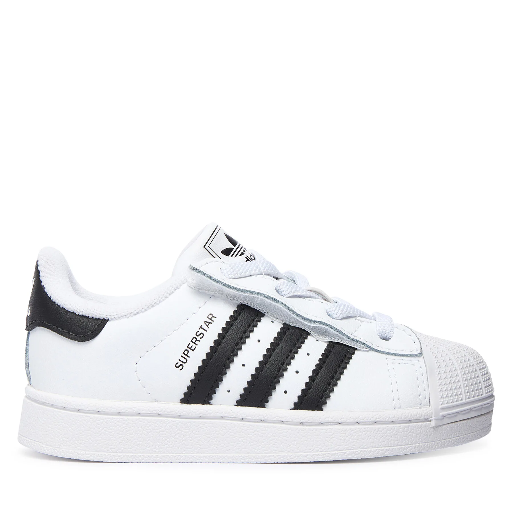 Детски маратонки adidas Superstar II Elastic Lace JH9984 бели – Бял – Маратонки за момчета