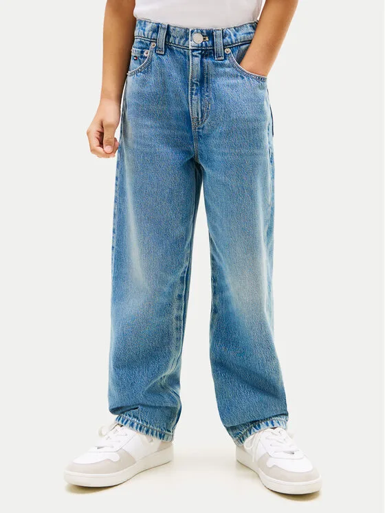 Tommy Hilfiger Дънки KB0KB10401 Син Relaxed Fit – Детски дънки