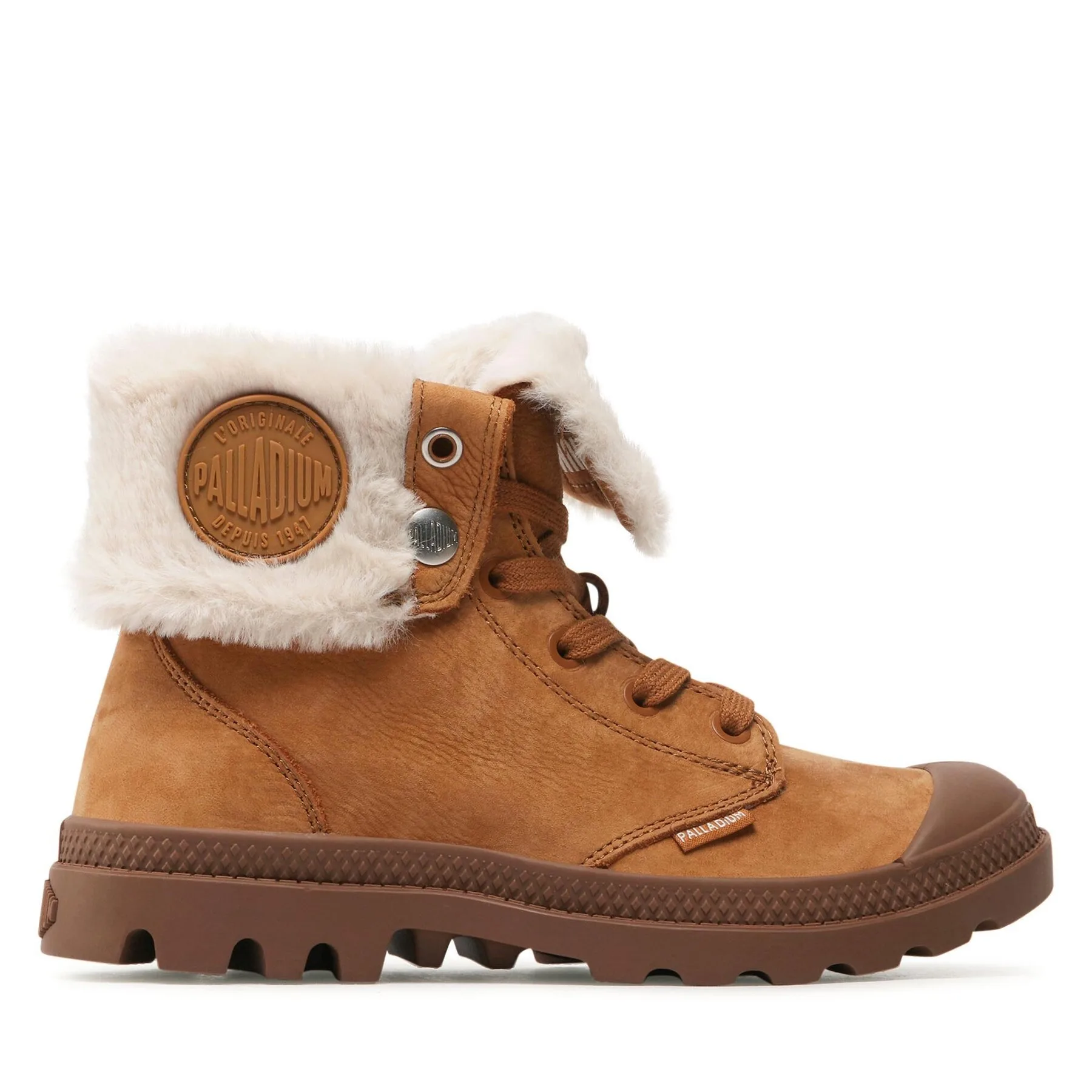 Туристически oбувки Palladium Baggy Nbk Wl 97962-237-M Кафяв – Дамски трапери и кубинки
