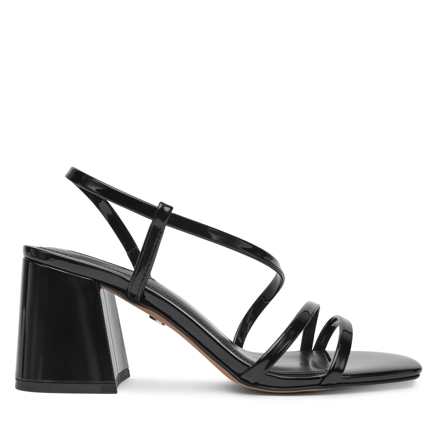 Дамски сандали на ток Nine West WFA2642-1 черни – Черен