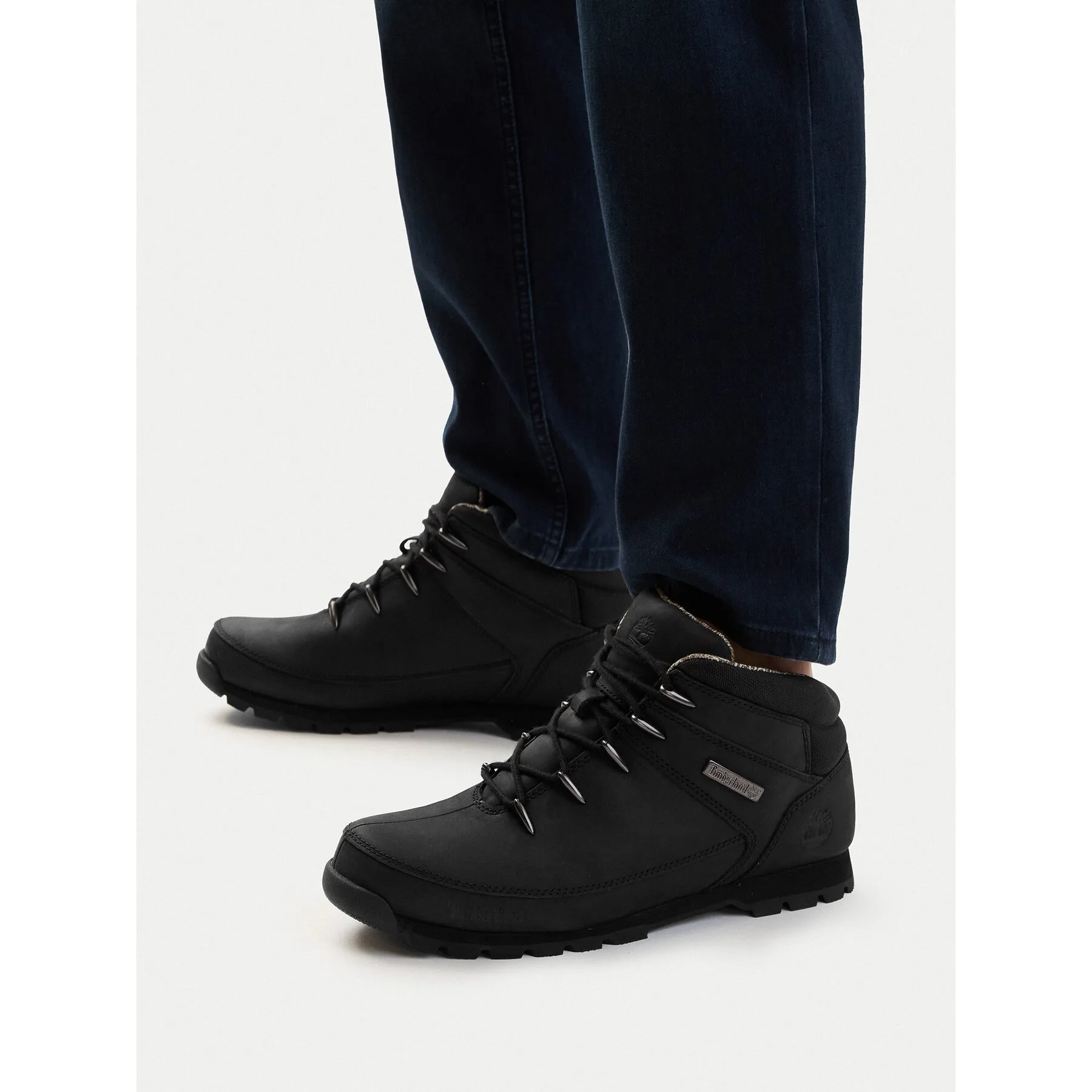 Туристически oбувки Timberland Euro Sprint Hiker TB0A2DUH001 Черен – Мъжки трапери и кубинки