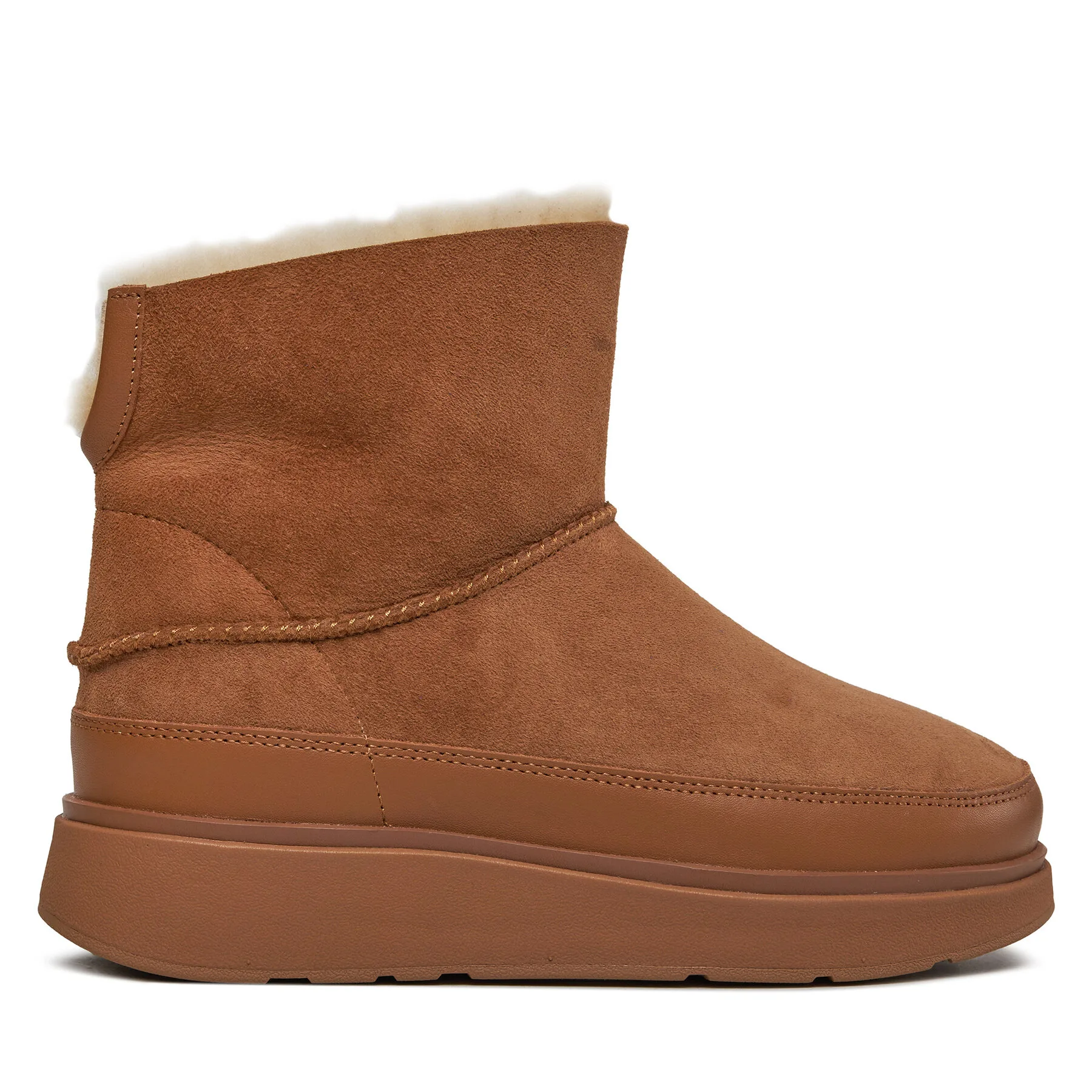 Дамски апрески FitFlop Gen-Ff Shearling кафяви