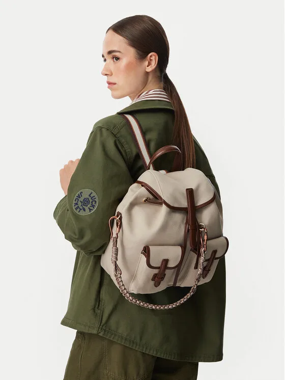 Weekend Max Mara Раница Popoli 2625516024650 Кафяв – Дамски чанти