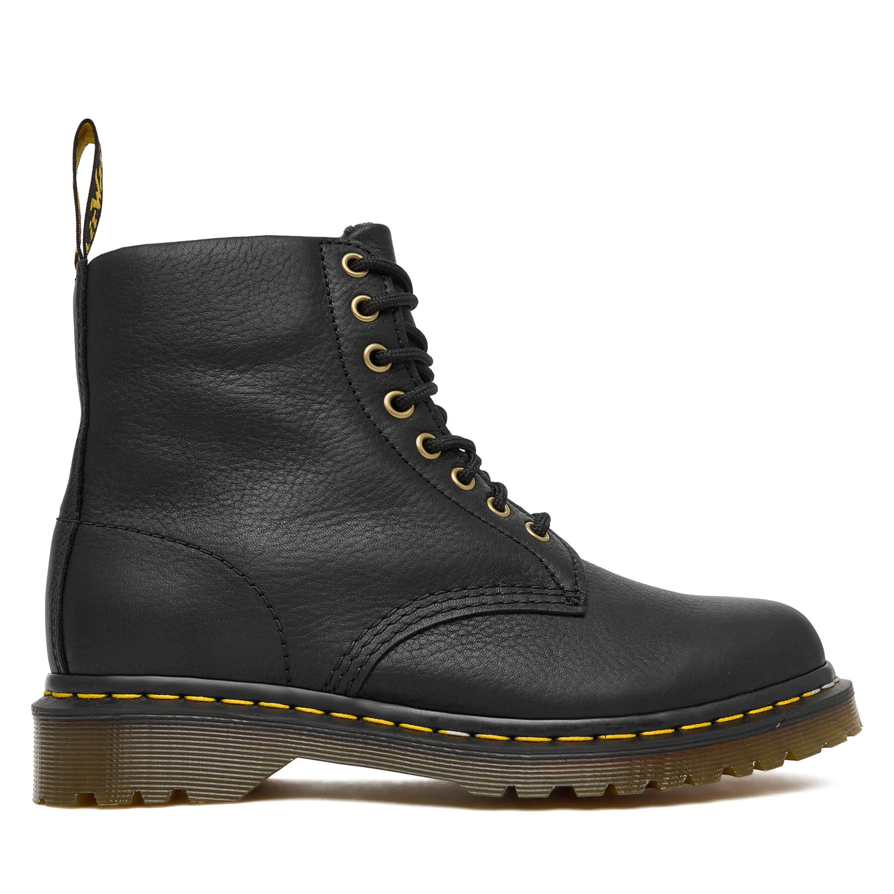 Кубинки Dr. Martens 1460 Wl Grizzly DM31873001 Черен – Дамски трапери и кубинки