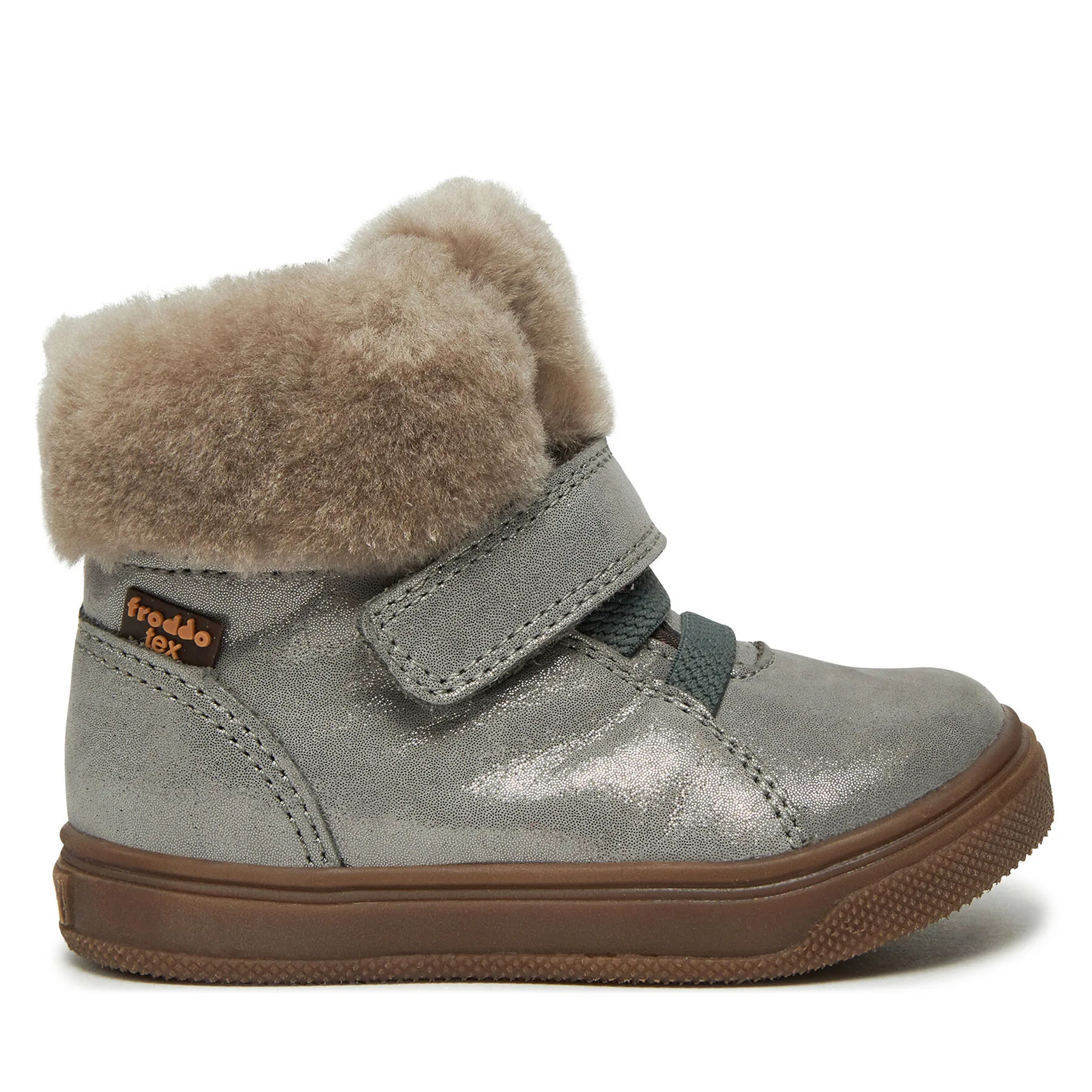 Зимни обувки Froddo Basco Tex G2110144-3 M Сив – Детски зимни обувки